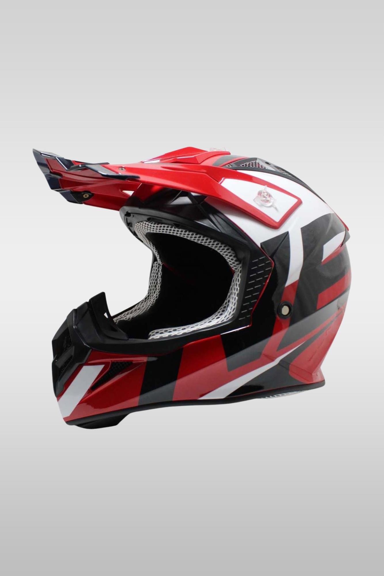 FREEM FR-801 KIRMIZI CROSS KASK