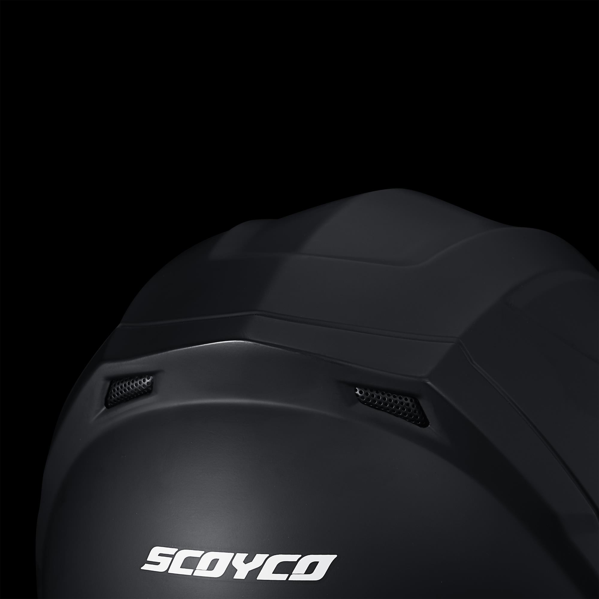 SCOYCO FF-869 MAT SİYAH FULL FACE KASK