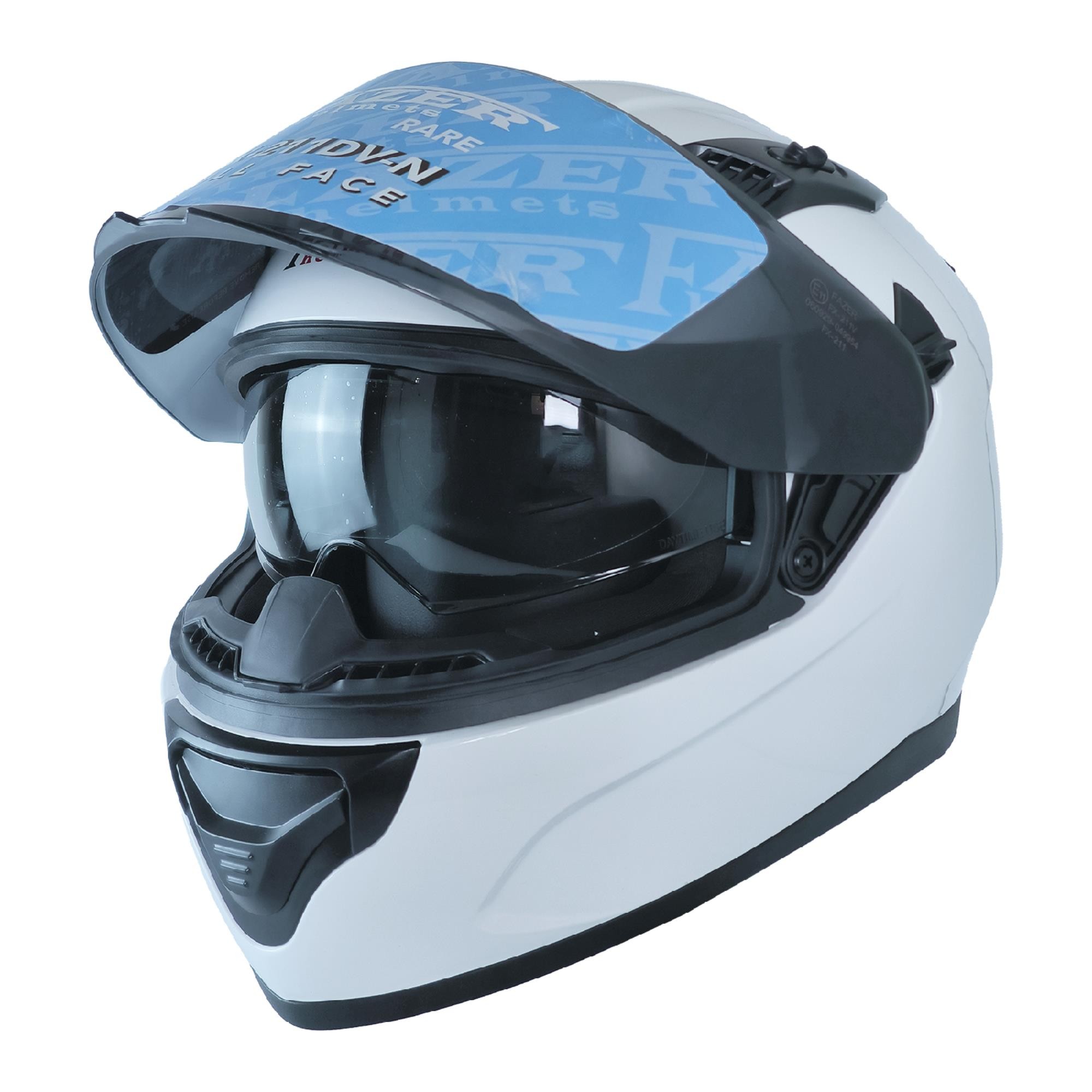 FAZER 211-DV FULL FACE KASK PARLAK BEYAZ