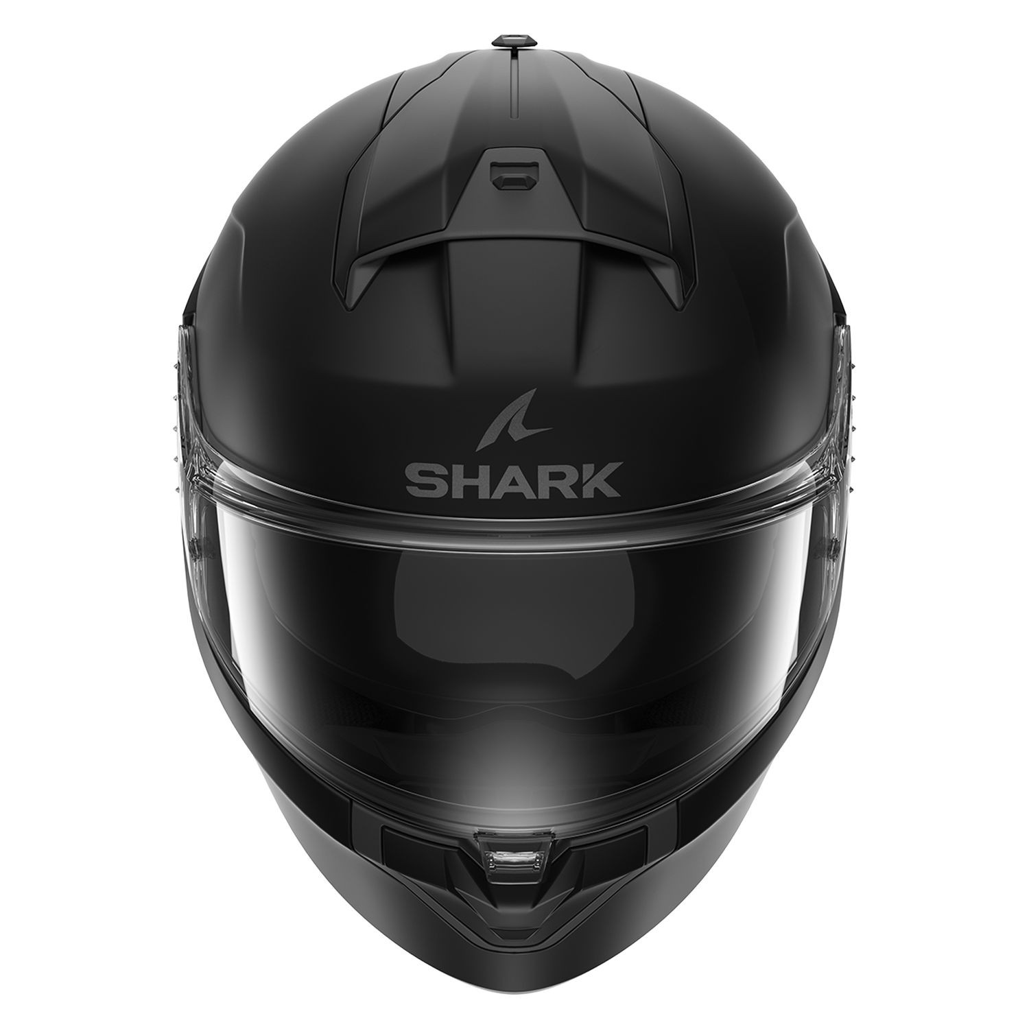 0311 SHARK RIDILL 2 BLANK  MAT KAPALI KASK SİYAH