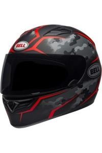 BELL PS QUALIFIER STEALTH MATT BLACK - RED