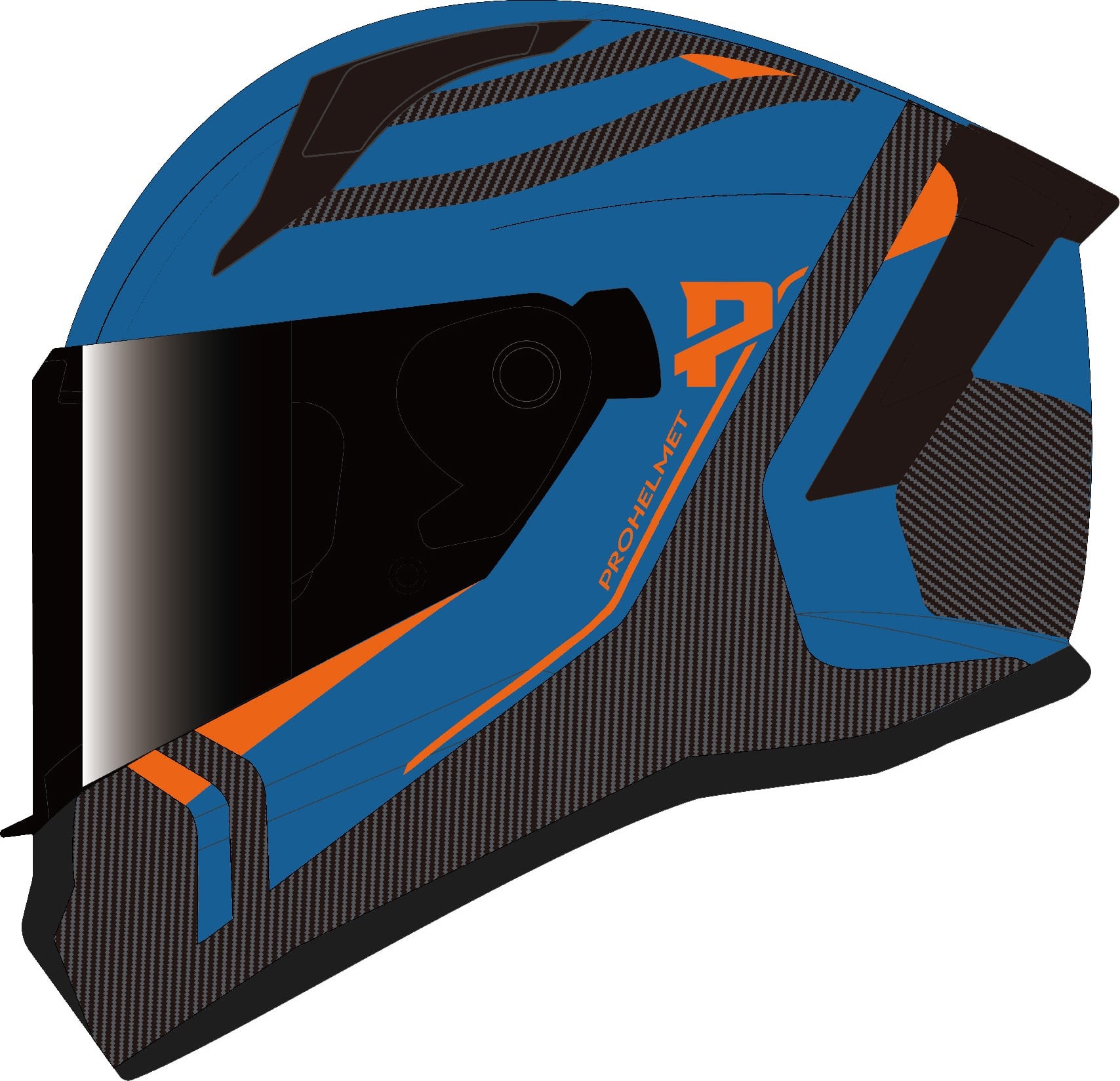 Mts Helmets 910 Blue