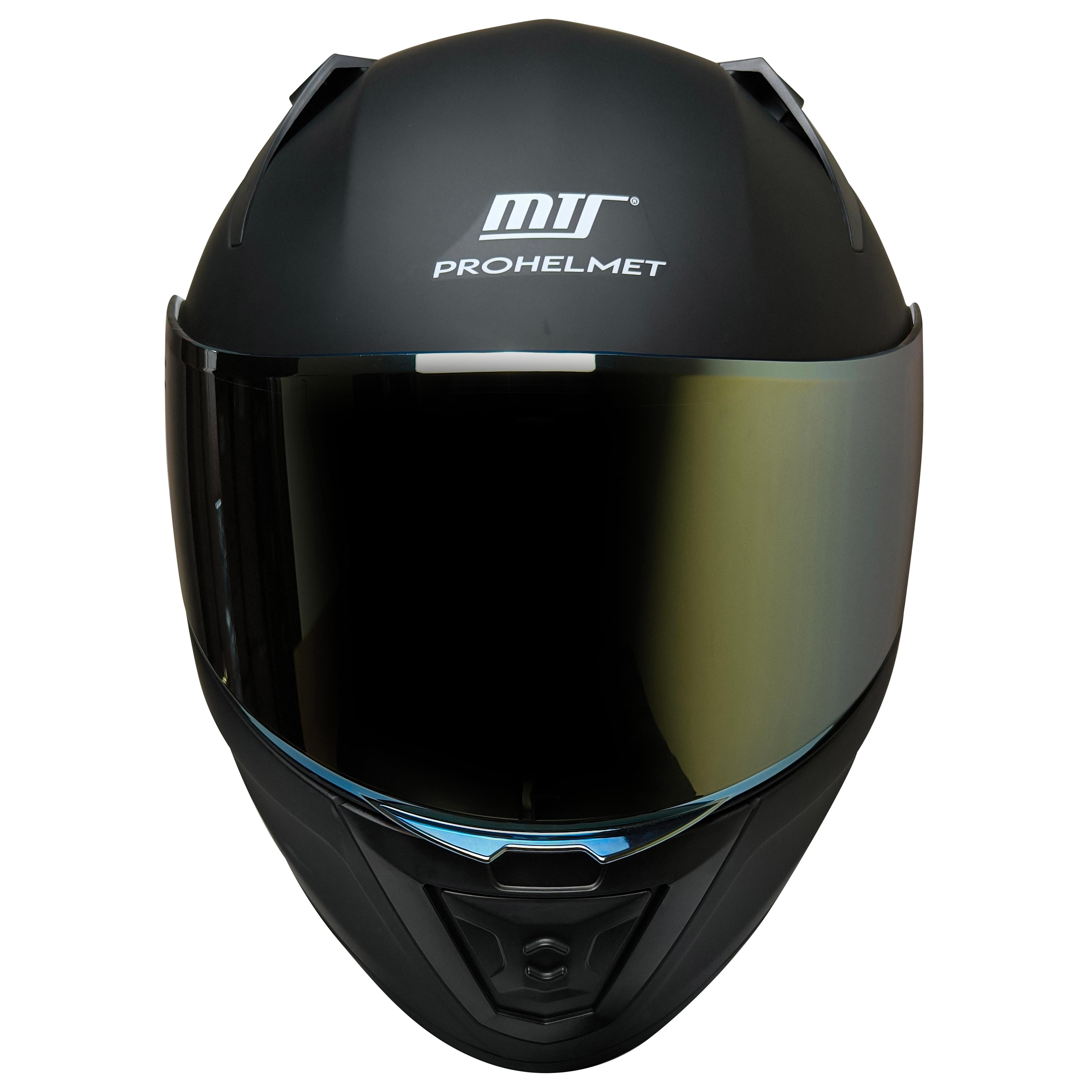 Mts Snake 801 Full Face Kask Mat Black