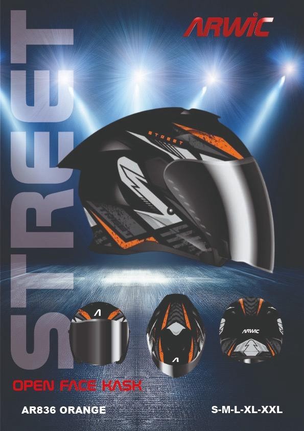 ARWİC KASK AR836 ORANGE