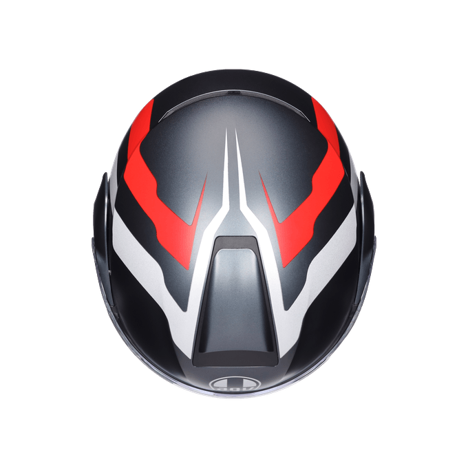 AGV KASK/STREETMODULAR RESI MATT GREY SILVER RED