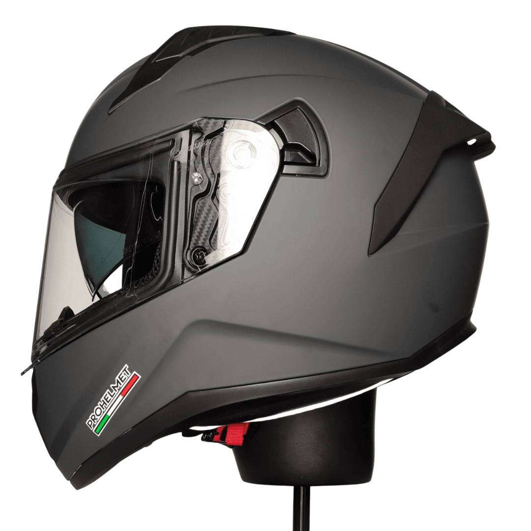 Mts Snake 801 Full Face Kask Dark Grey