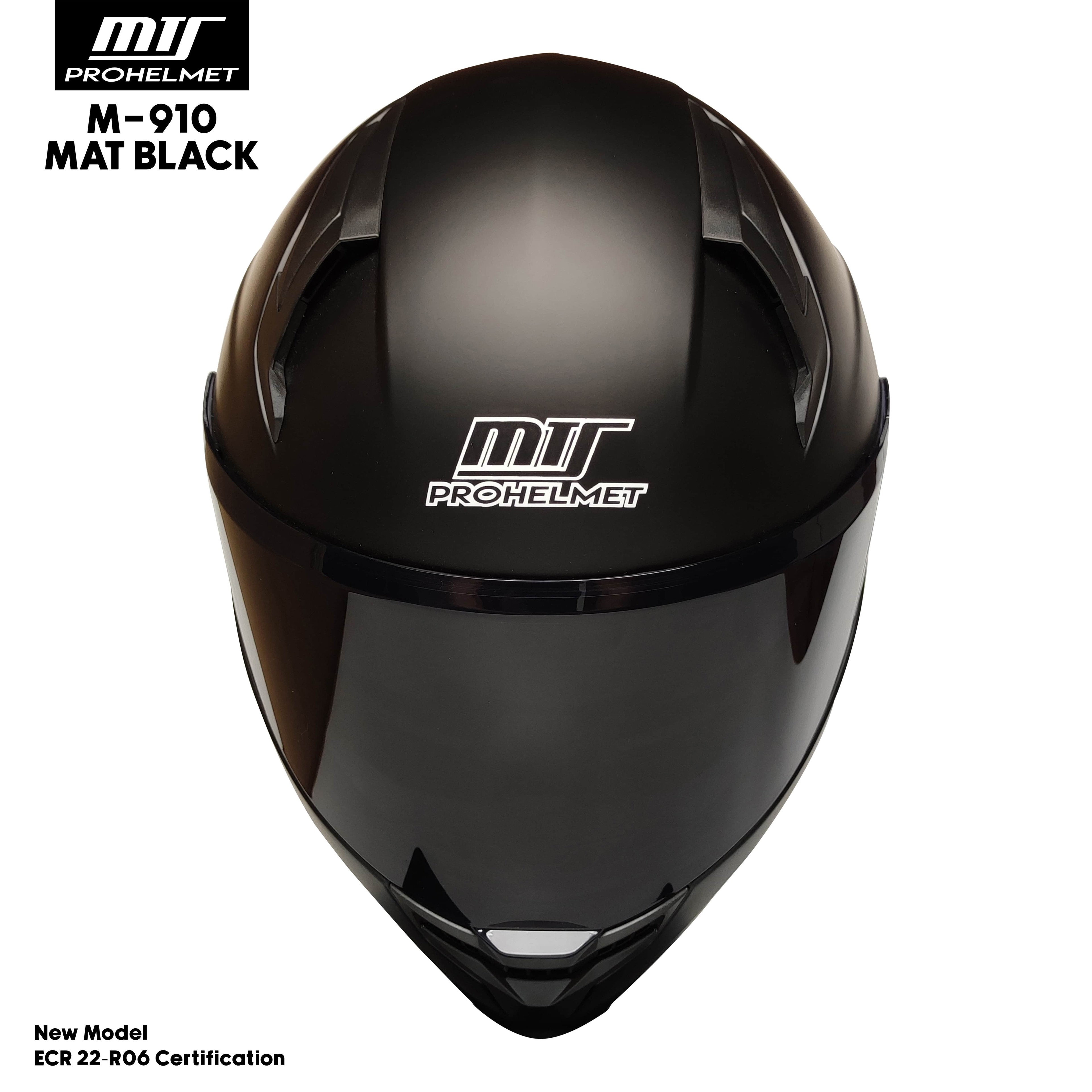 Mts Helmets 910 Mat Black