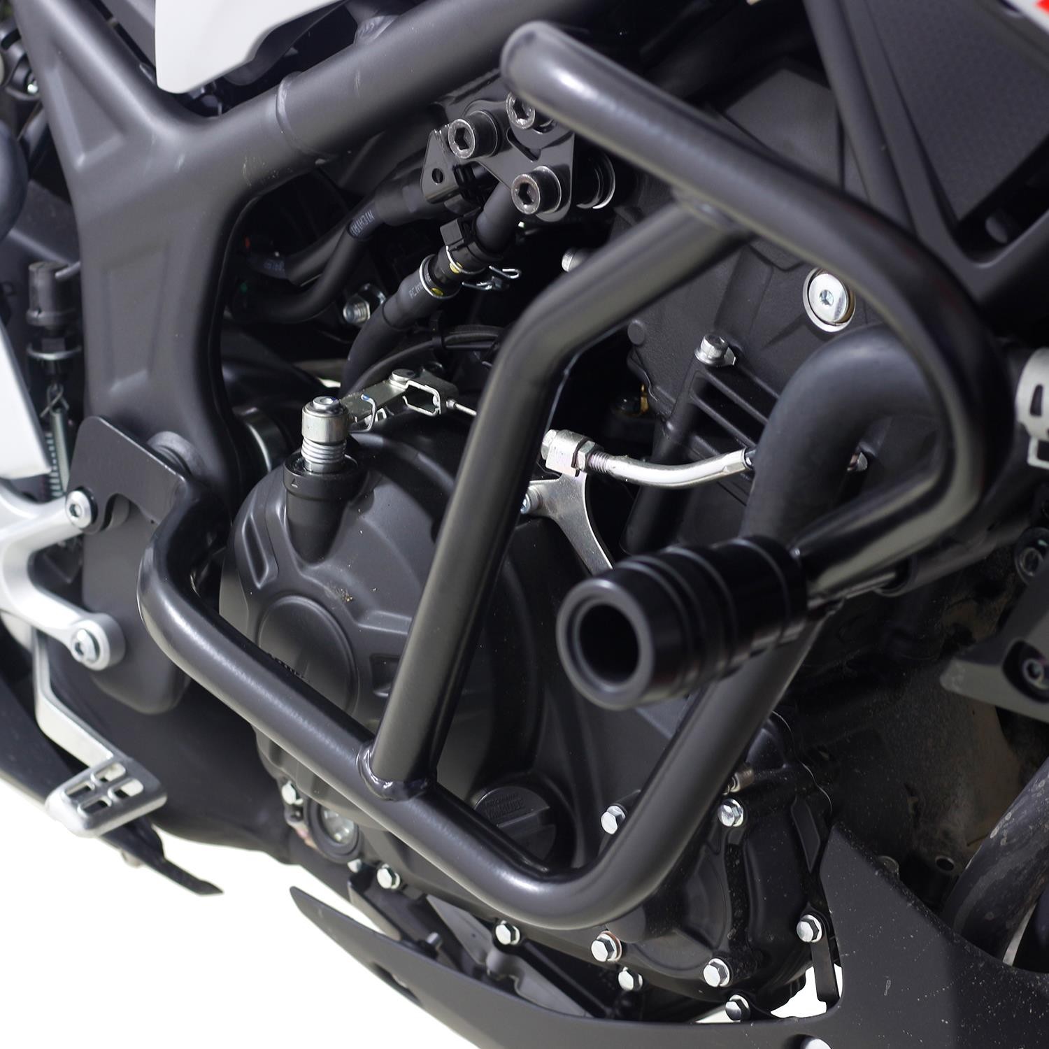 Gp Kompozit Yamaha Mt-25 2015-2023 Uyumlu Motor Koruma Demiri Siyah