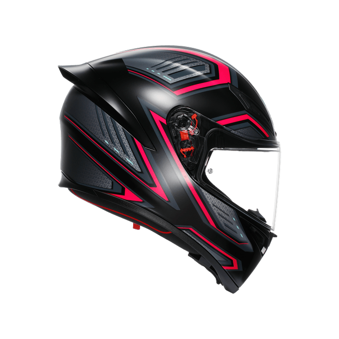 AGV KASK/K1 S E2206 SLING MATT BLACK PINK CONFİGURATİON