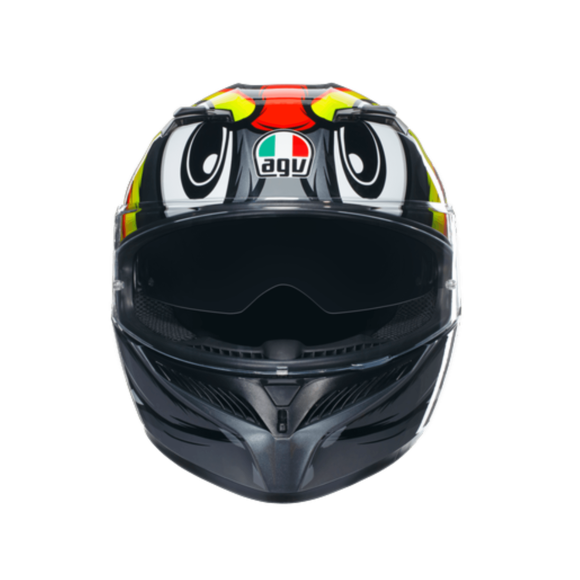 AGV KASK/K3 MPLK BIRDY 2.0 GREY YLW RED