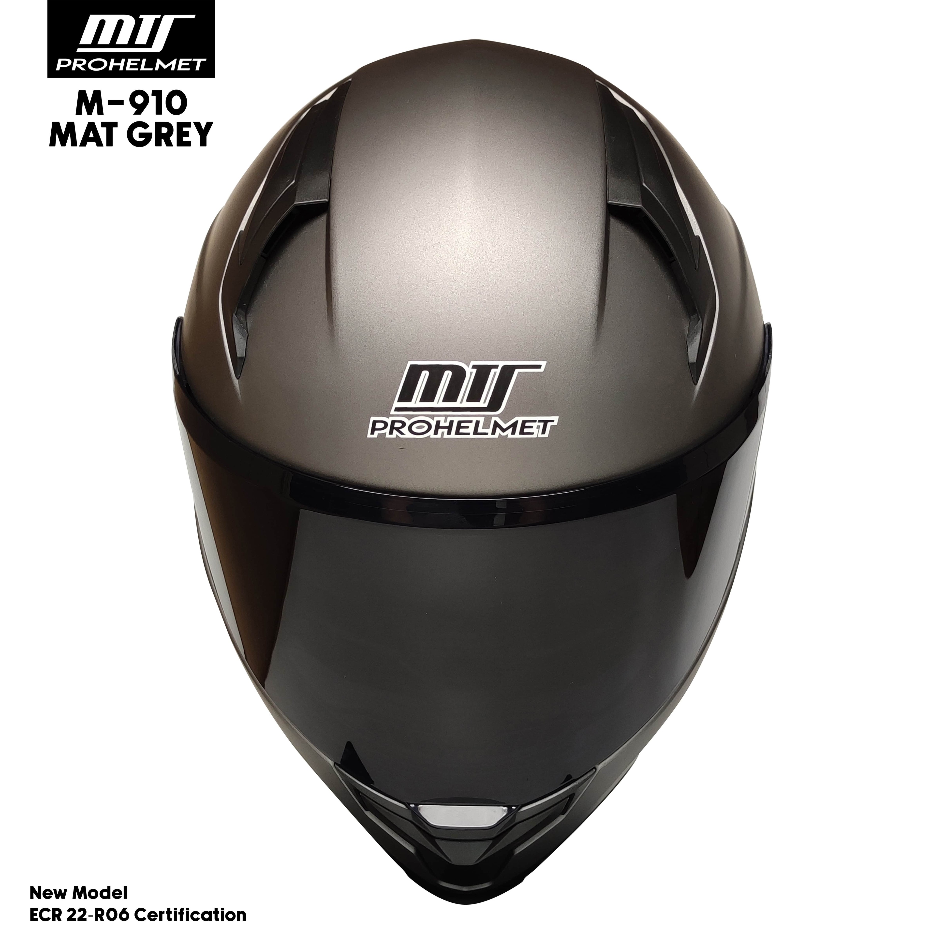 Mts Helmets 910 Mat Grey