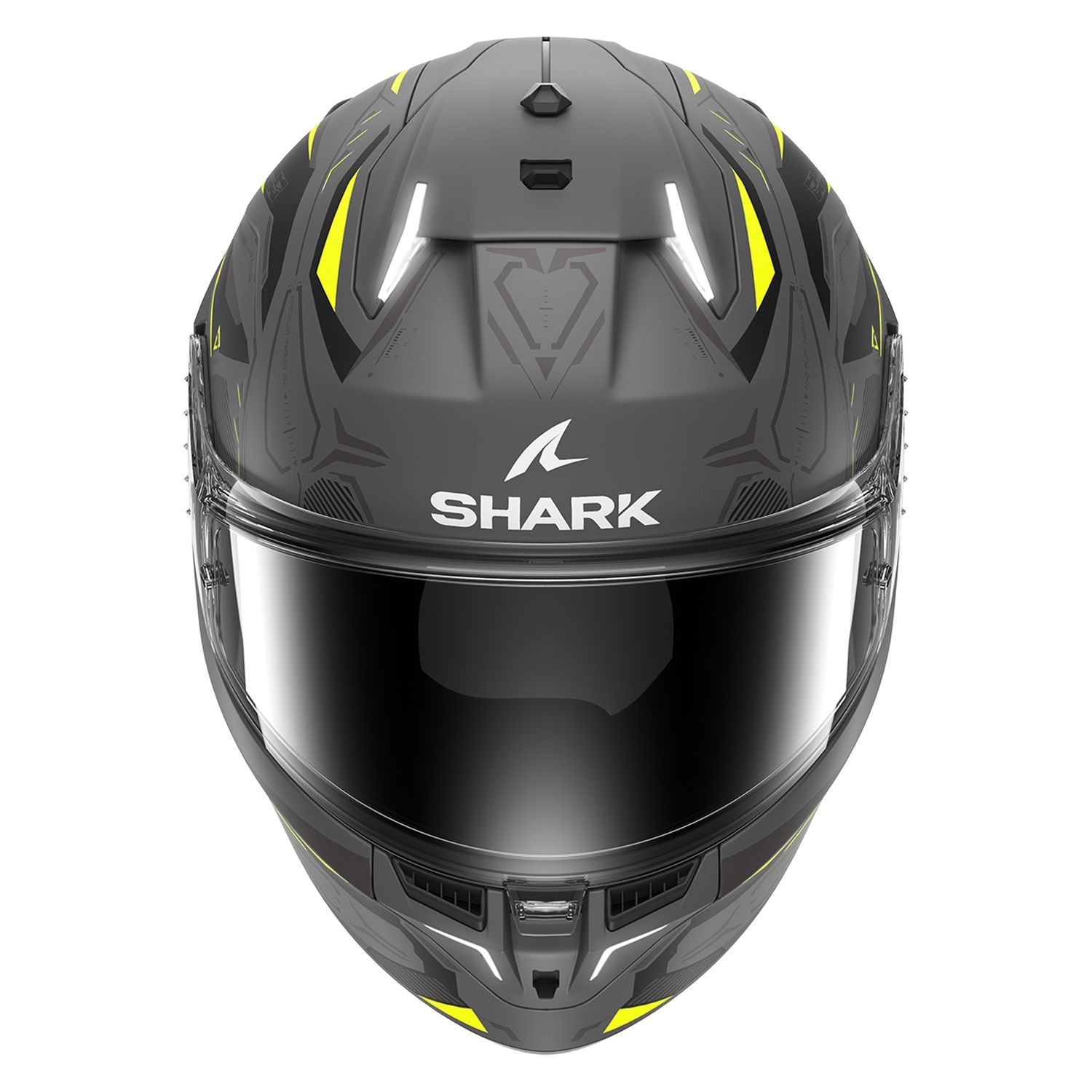 Shark Skwal İ3 Lınık Kapalı Kask Gri Sarı