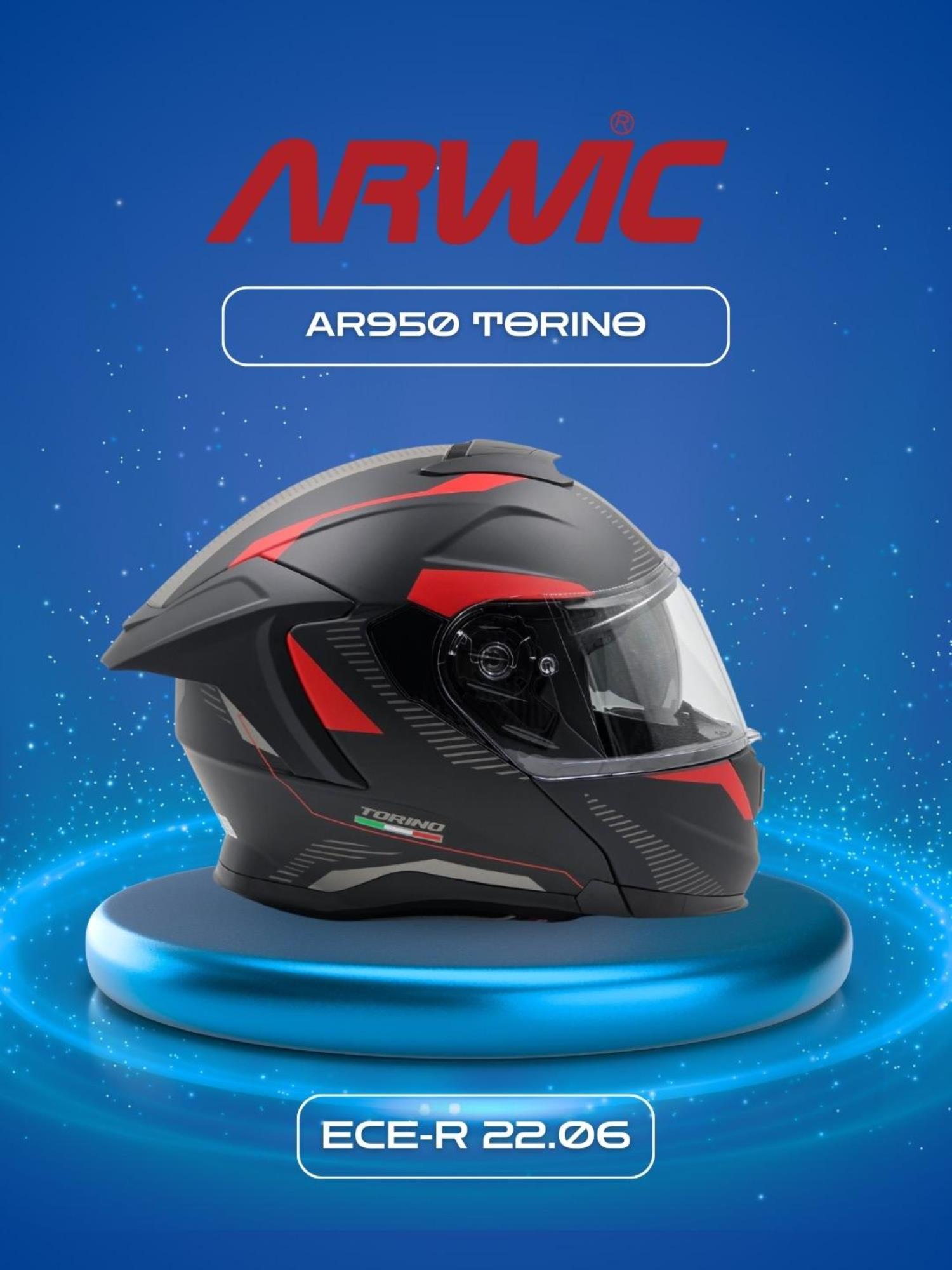 ARWİC KASK ÇENE AÇILIR AR950 TOR BRG