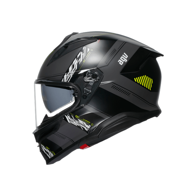 AGV KASK/K7 MPLK KYBER MATT GREY/YELLOW FLUO