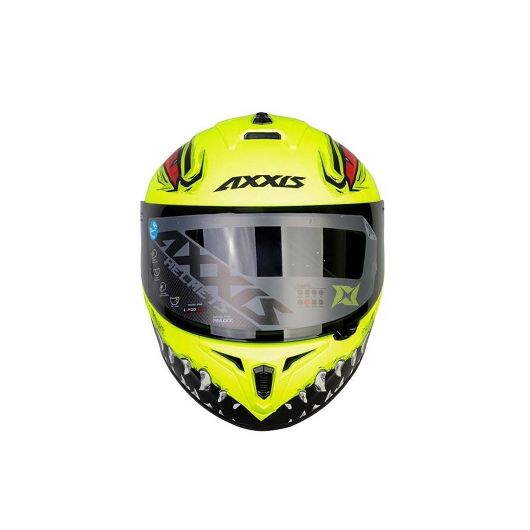 AXXIS DRAKEN FORZA MATT FLUO YELLOW 2