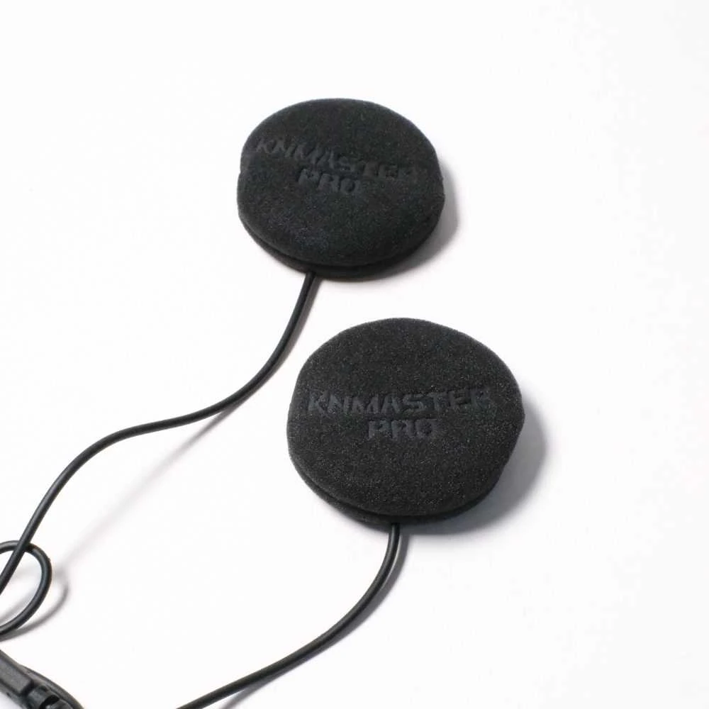 KNMASTER KN2300 MOTOSİKLET KASK İNTERCOM BLUETOOTH İNTERCOM KULAKLIK SETİ GRİ