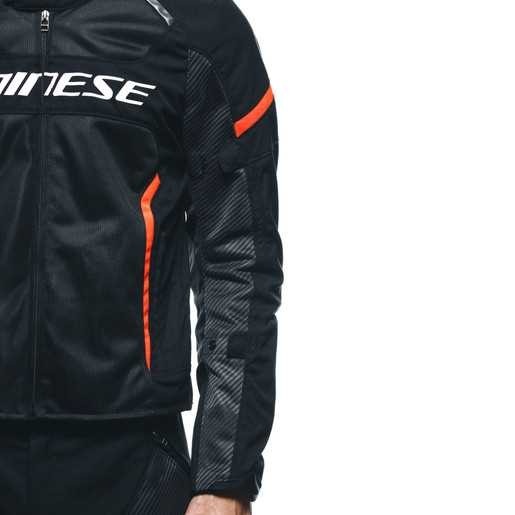 DAINESE CEKET/AIR FRAME 3 TEX JACKET/BLACK/RED-FLUO/