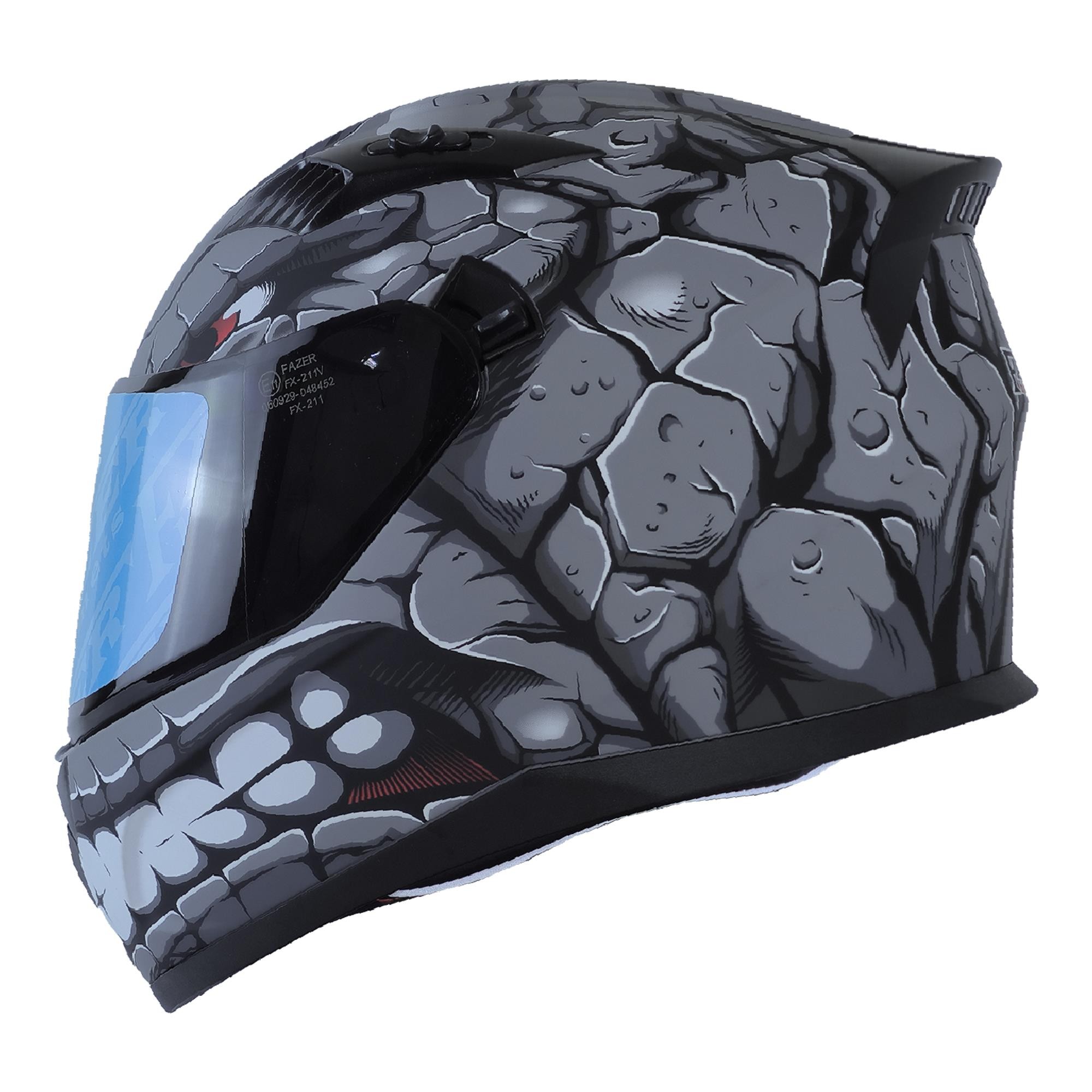 FAZER 211-DV FULL FACE FANTASTİC GRİ
