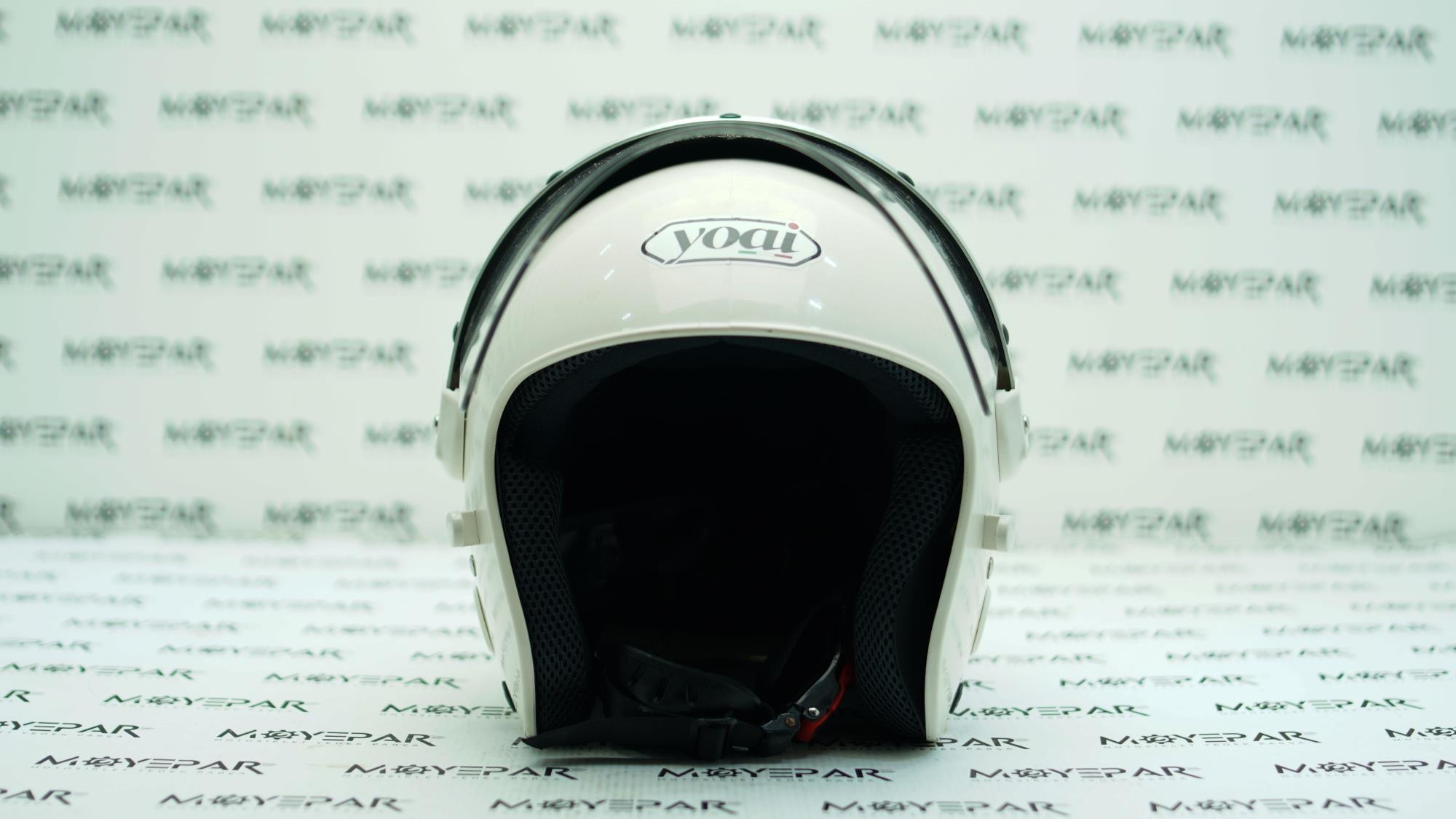 MTS M-9 KASK CAMLI BEYAZ