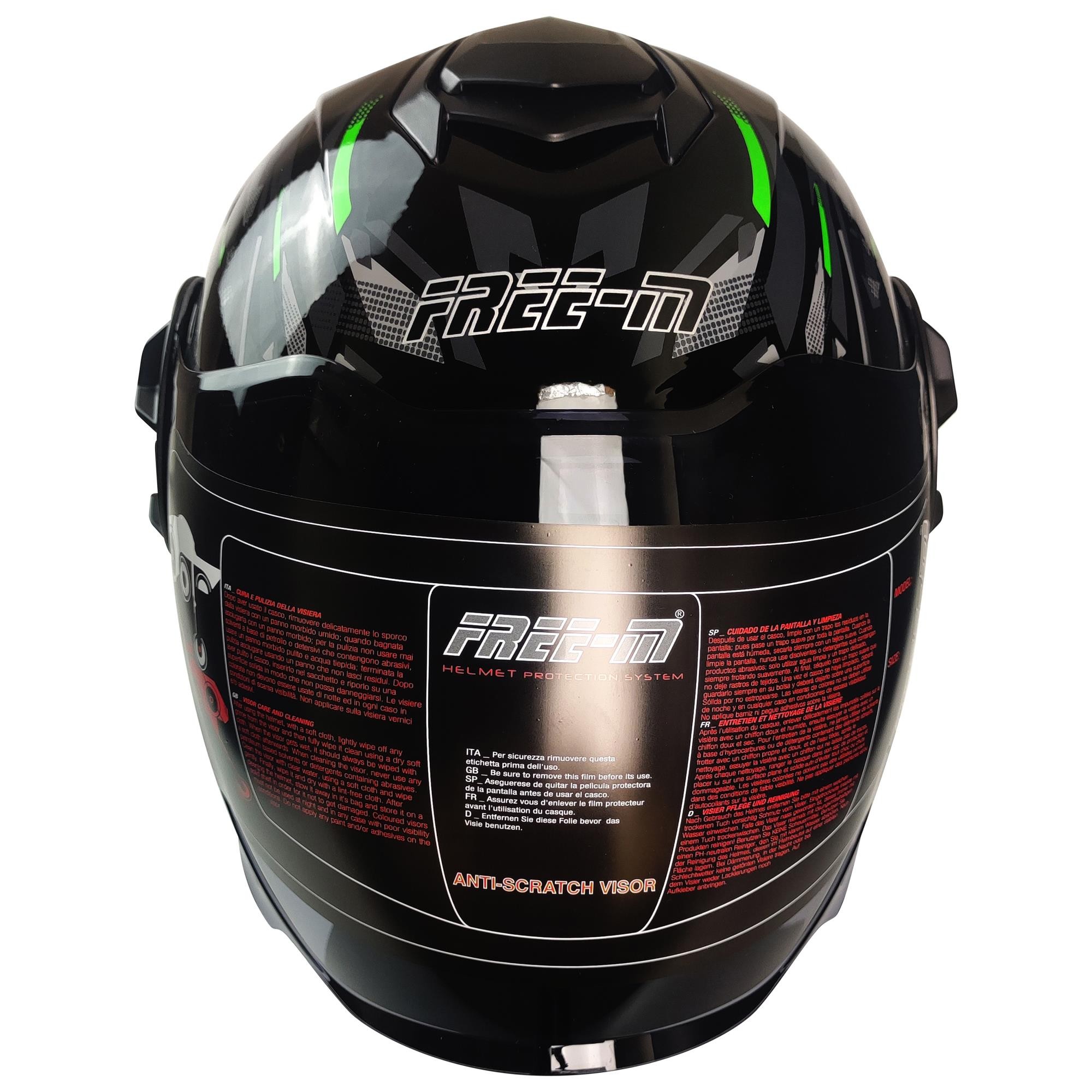 FREEM FR-665 GREEN YARIM KASK