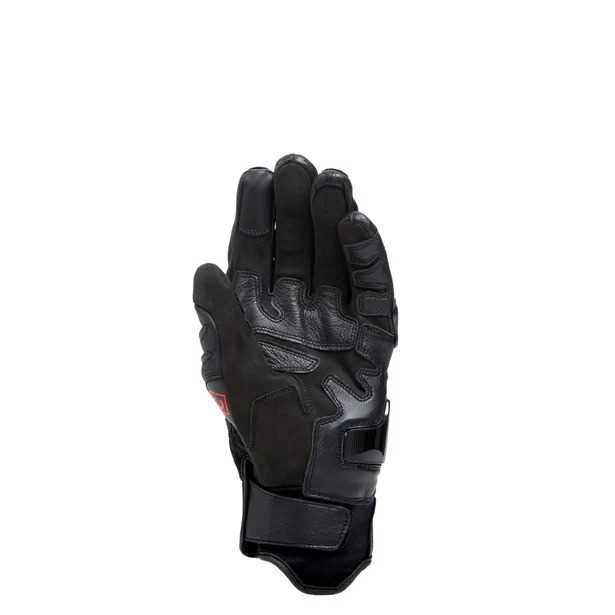 DAINESE ELD/CARBON 4 SHORT LTHR GLOVES BLACK BLACK