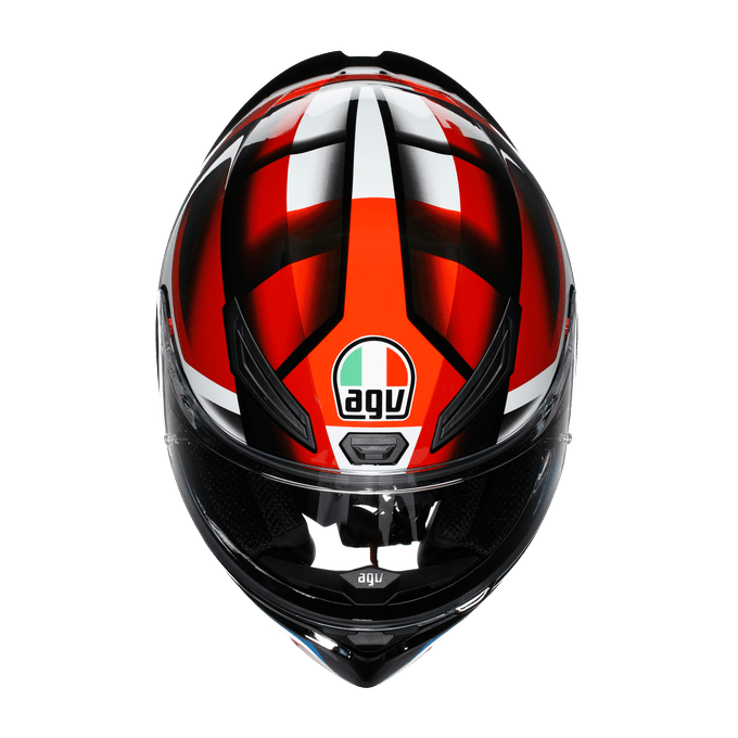 AGV KASK/K1 S E2206 FASTLAP BLACK RED BLUE