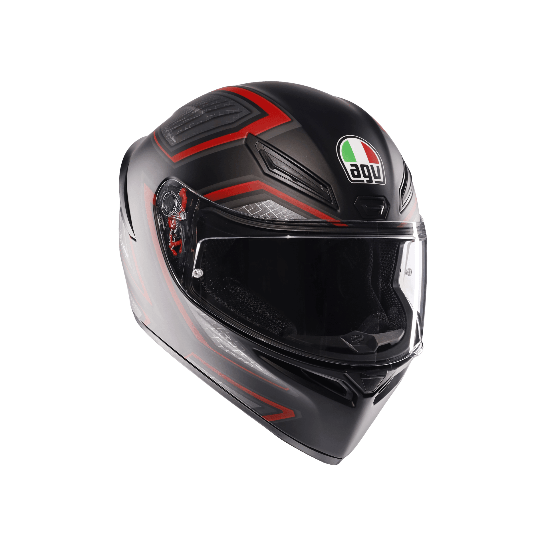 AGV KASK/K1 S E2206 SLING MATT BLACK/RED