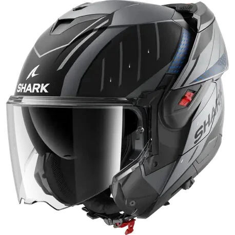 0273 SHARK OXO RYDGER MAT 180 ÇENE AÇILIR KASK ABK