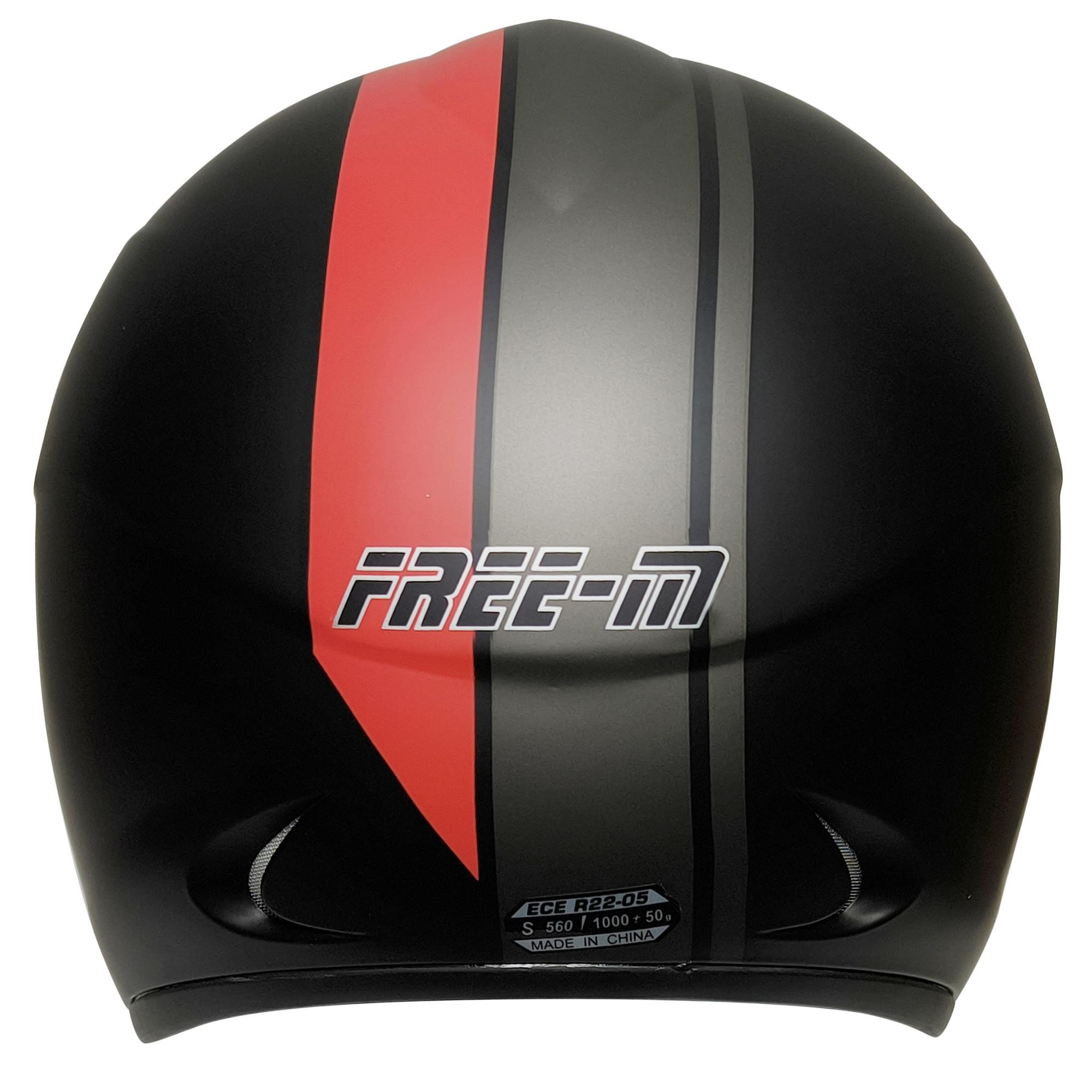 FREEM FR-601 KIRMIZI YARIM KASK