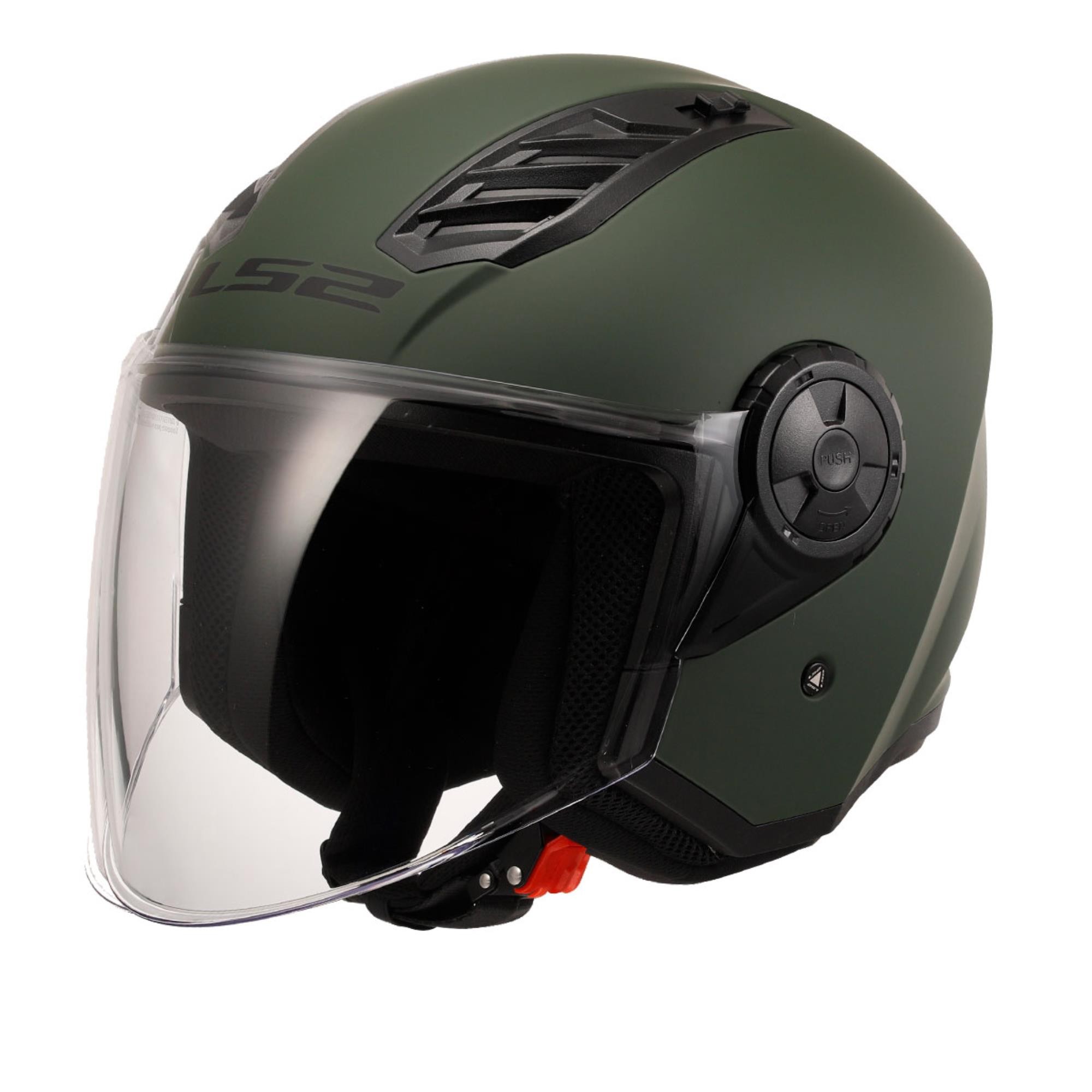 LS2 AIRFLOW 2 MAT YEŞİL YARIM KASK