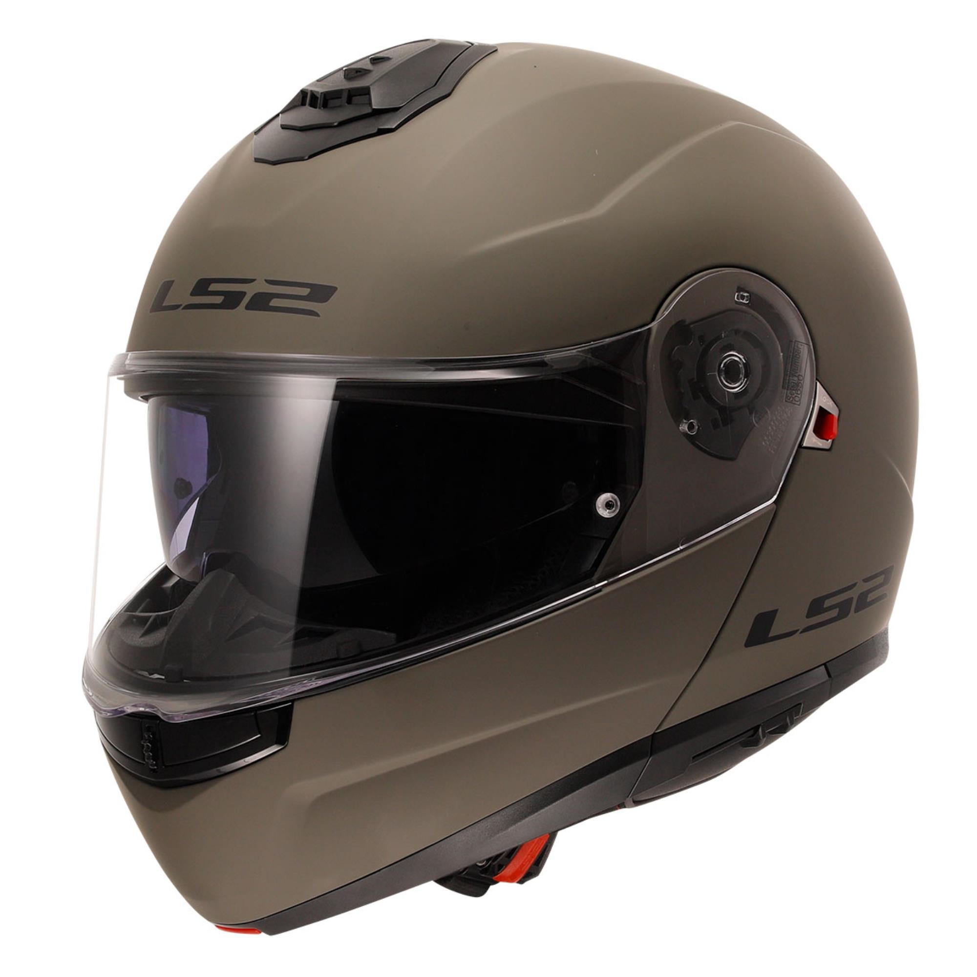 LS2 STROBE 2 MAT KUM ÇENE AÇILIR KASK
