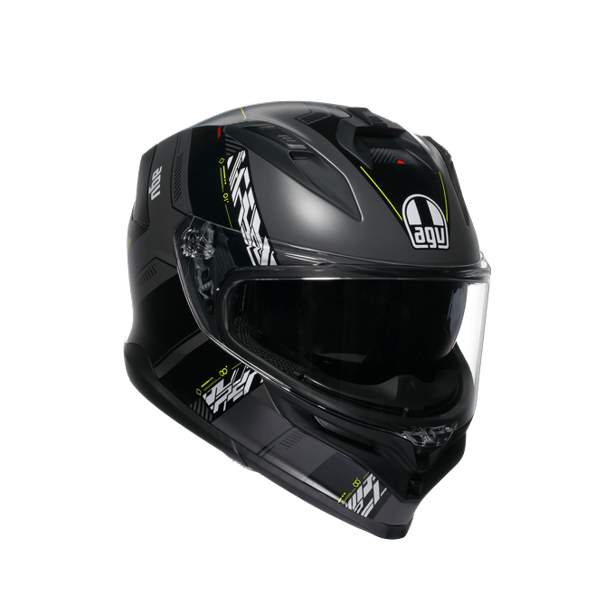 AGV KASK/K7 MPLK KYBER MATT GREY/YELLOW FLUO