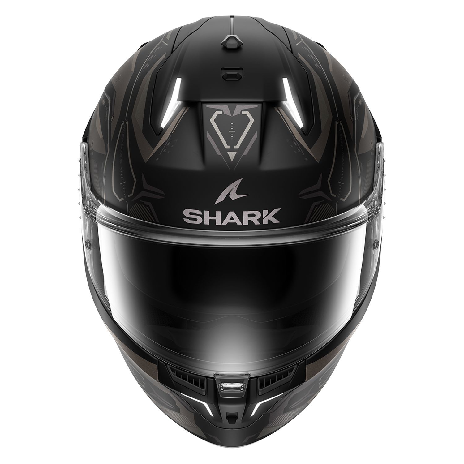 Shark Skwal İ3 Lınık Kapalı Kask Mat Siyah