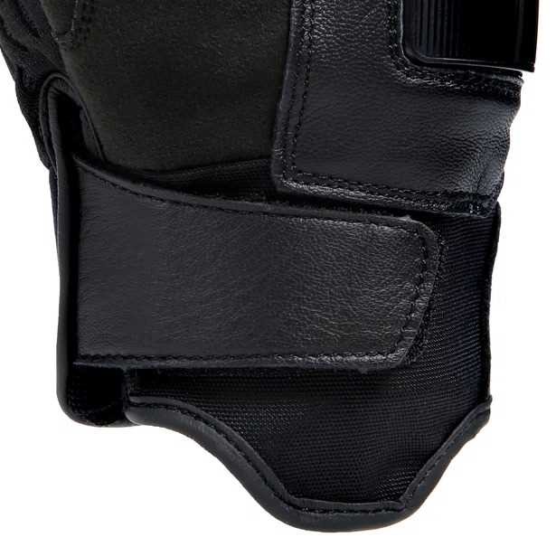 DAINESE ELD/CARBON 4 SHORT LTHR GLOVES BLACK BLACK