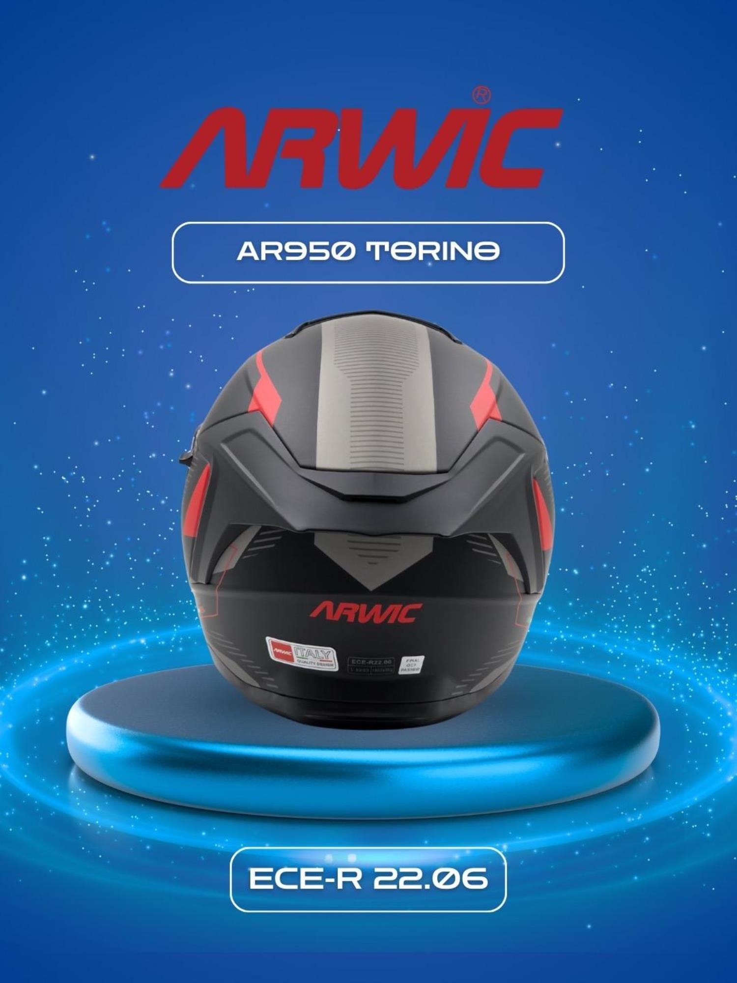 ARWİC KASK ÇENE AÇILIR AR950 TOR BRG