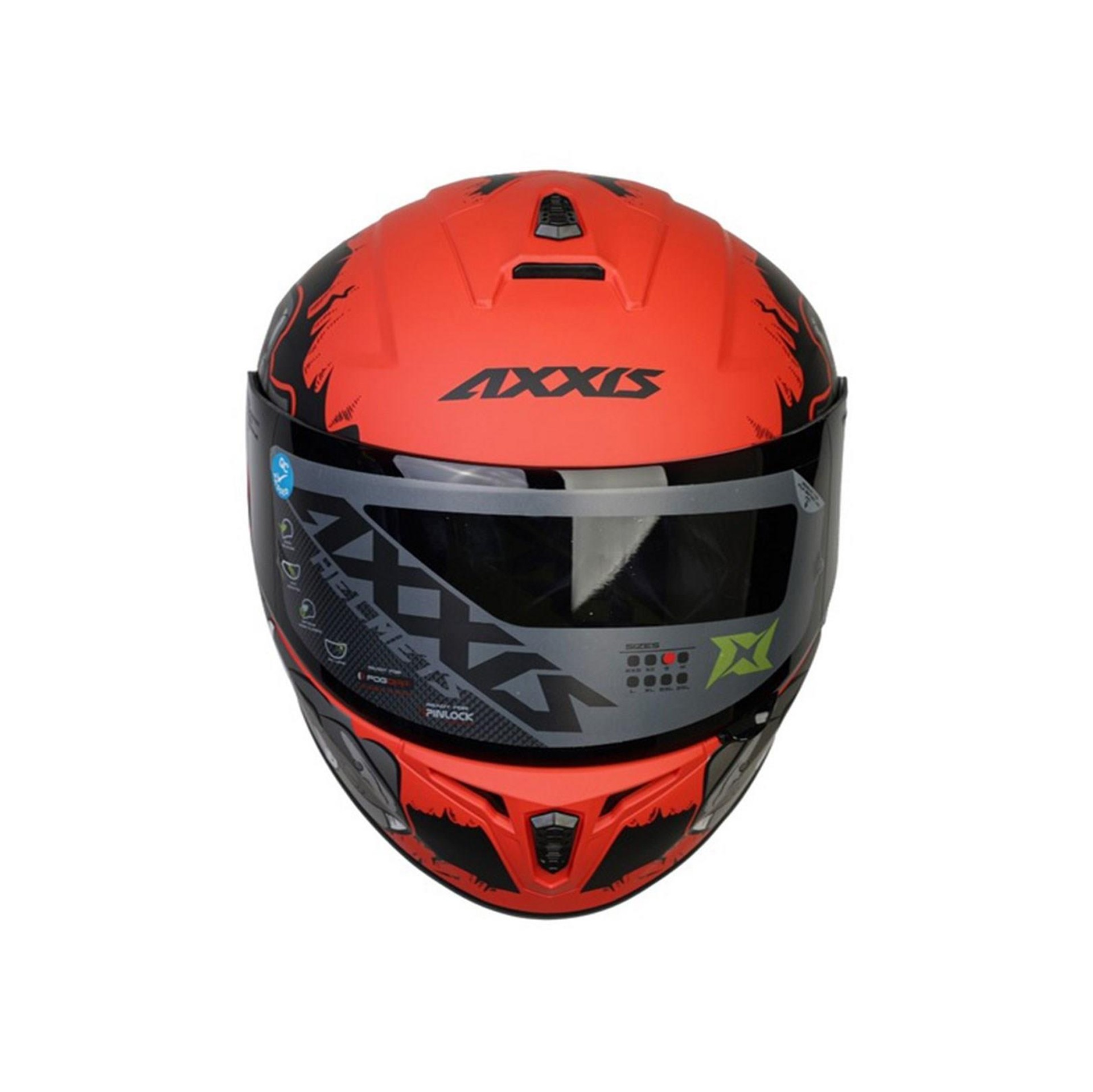 Axxis Draken Trooper Matt Red