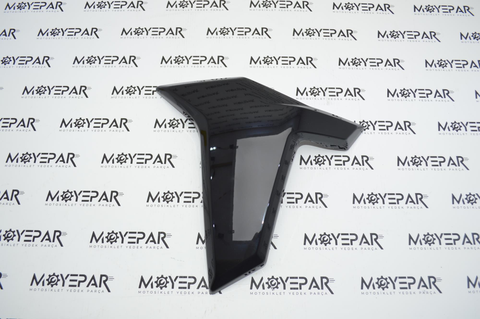 Y1CFM4012A0009  CF MOTO NK250 ÖN PANEL SOL PARLAK SİYAH 2023 ÖNCESİ