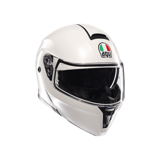 AGV KASK/STREETMODULAR MONO MATT MATERIA WHITE