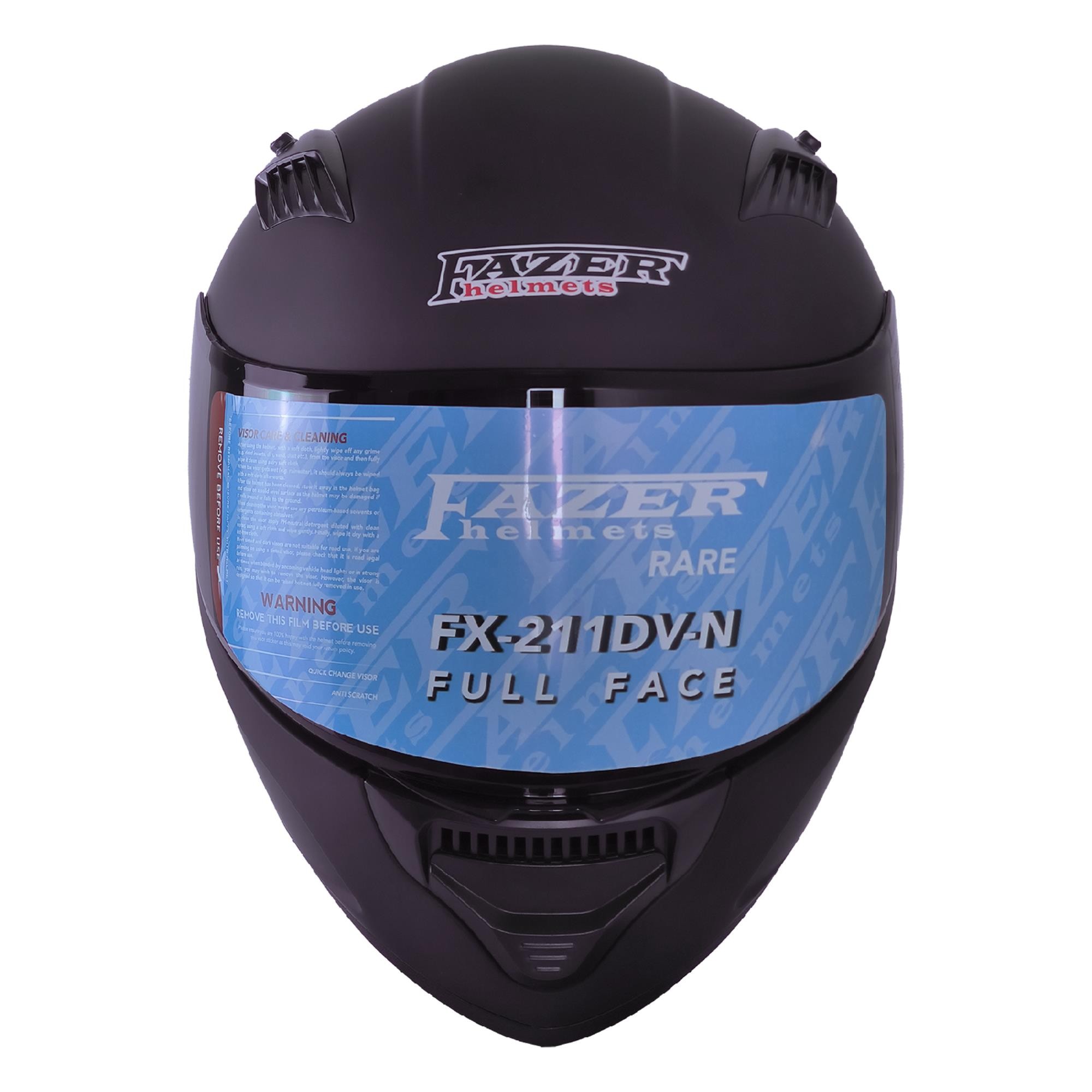 FAZER 211-DV FULL FACE KASK MAT SİYAH