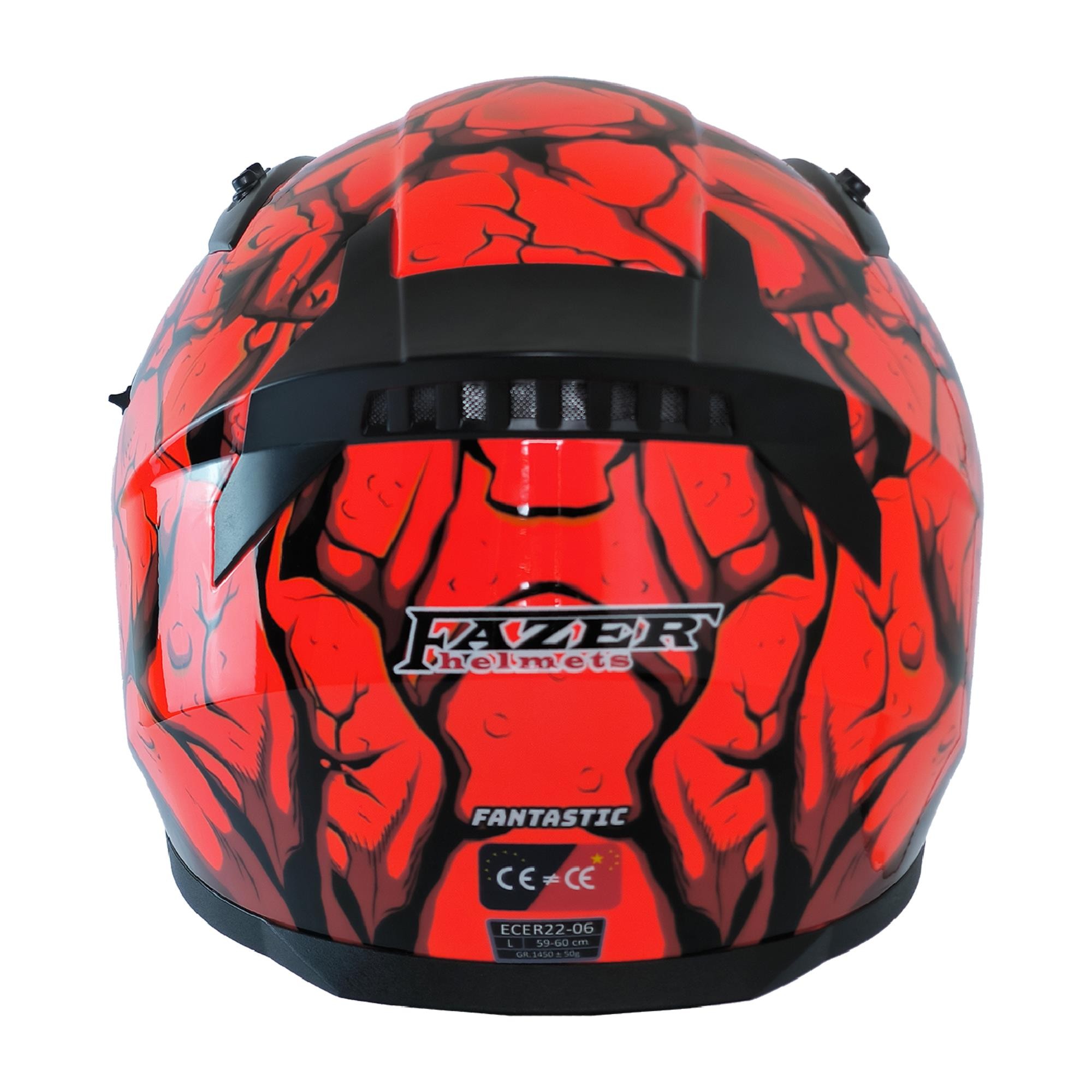 FAZER 211-DV FULL FACE KASK FANTASTİC RED