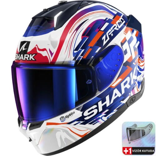 0347 SHARK SKWAL İ3 REPLICA ZARCO GP KAPALI KASK WVB