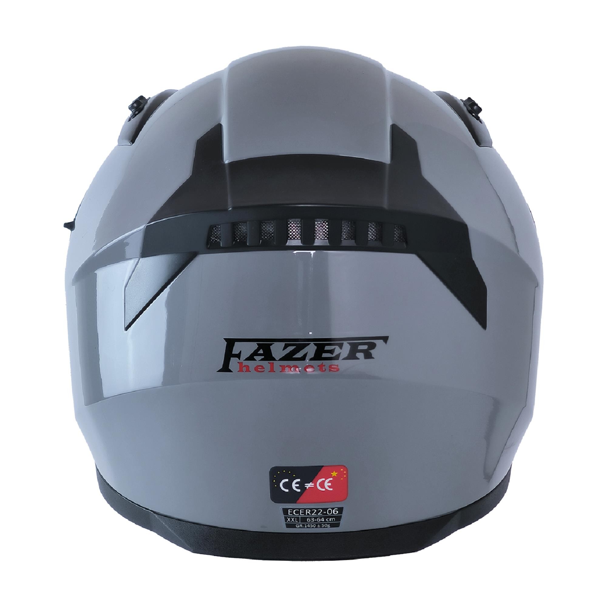 FAZER 211-DV FULL FACE NARDO GRİ PARLAK