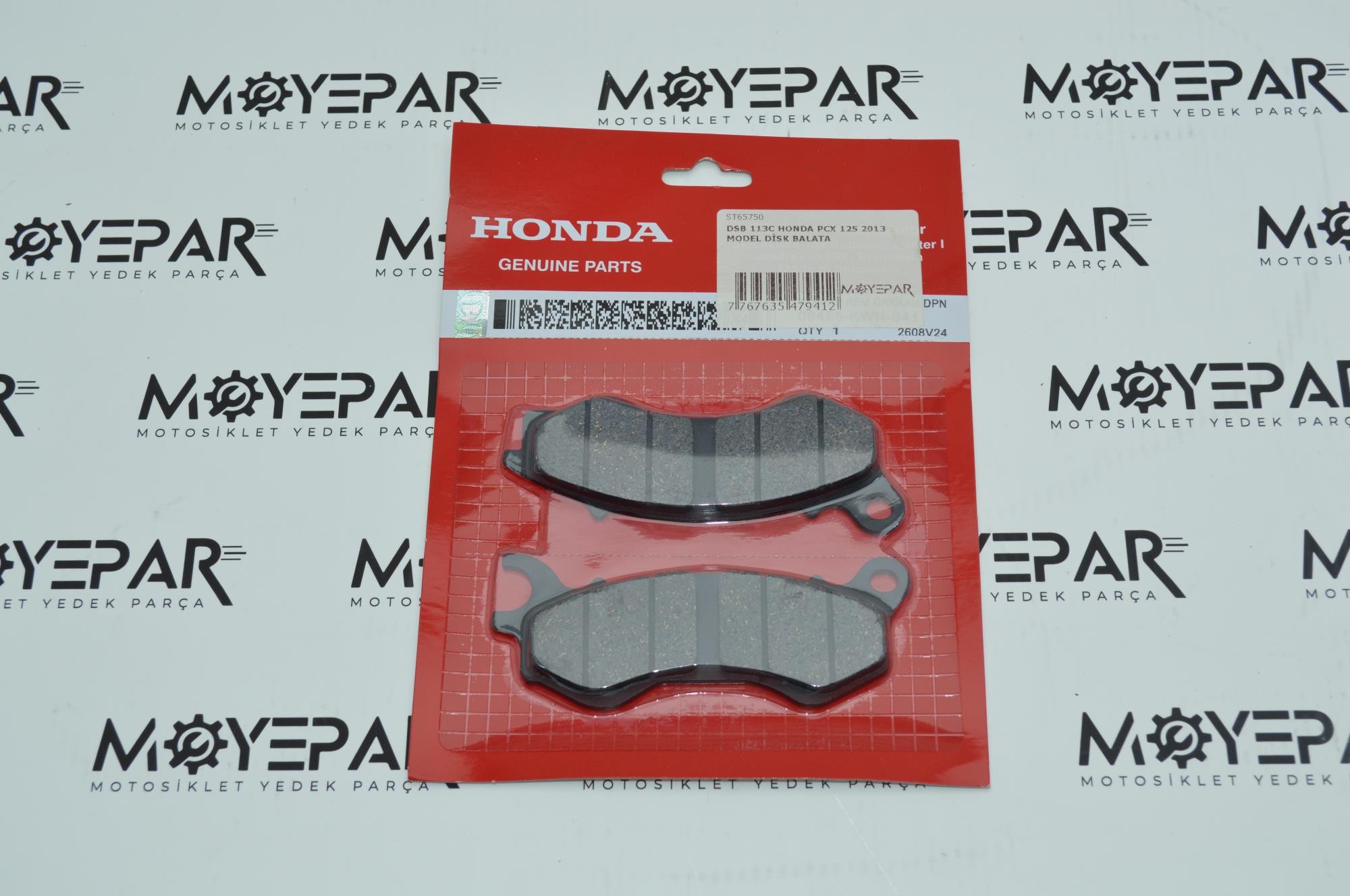 DSB 113C HONDA PCX 125 2013 MODEL DİSK BALATA