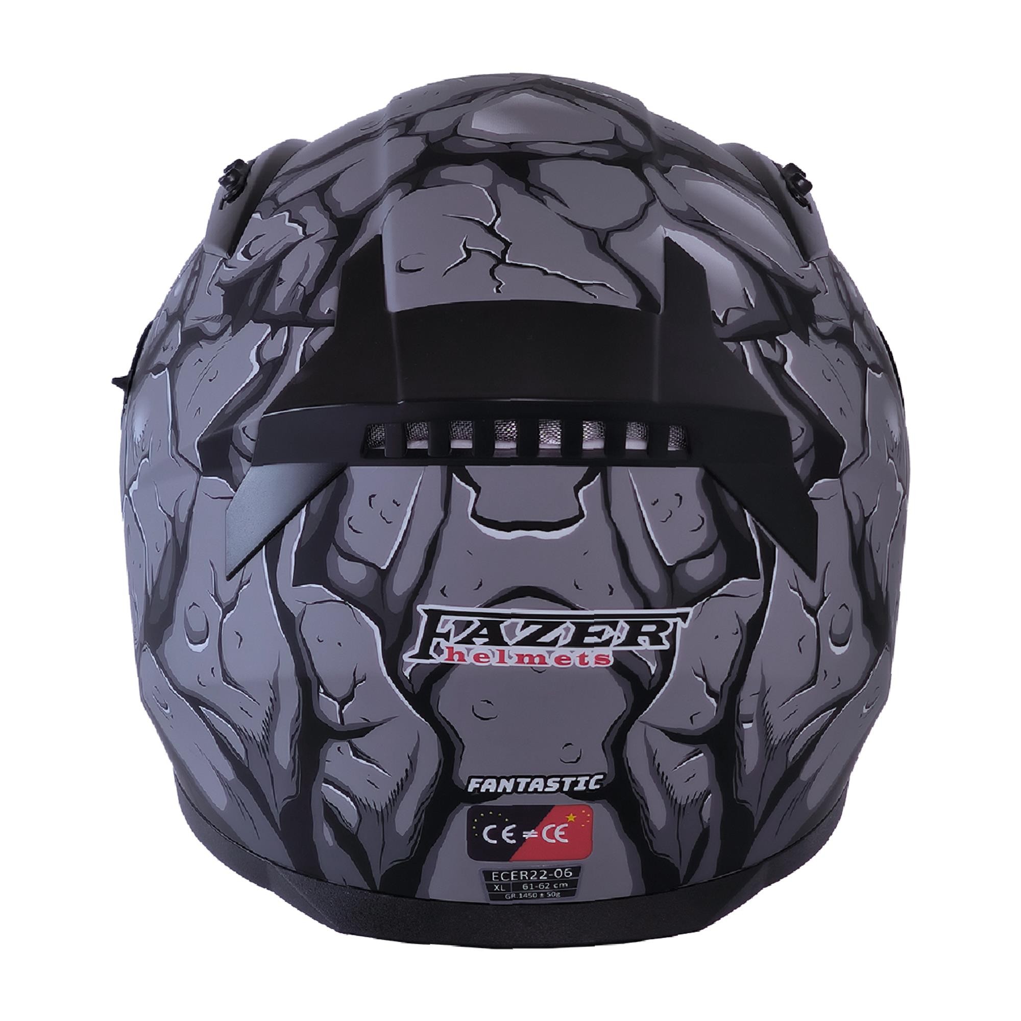 FAZER 211-DV FULL FACE FANTASTİC GRİ