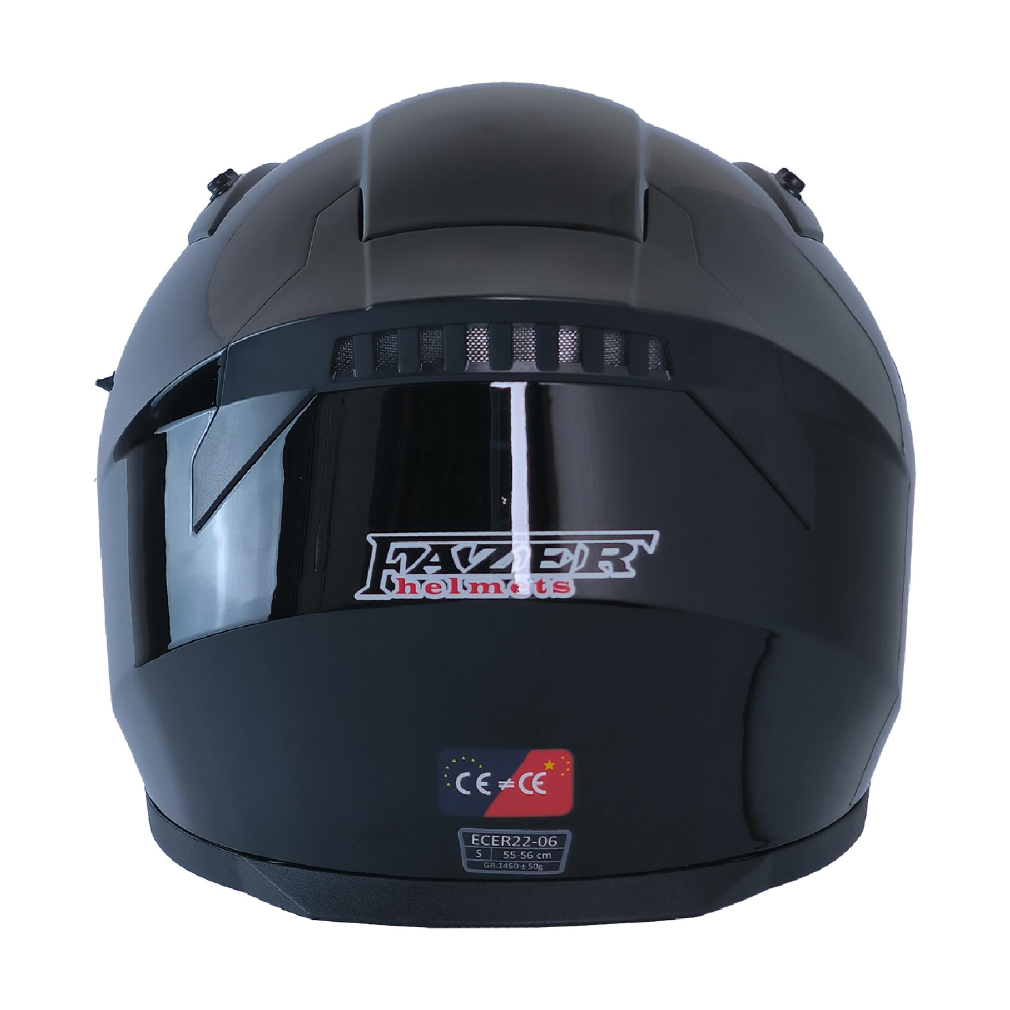 FAZER 211-DV FULL FACE KASK PARLAK SİYAH