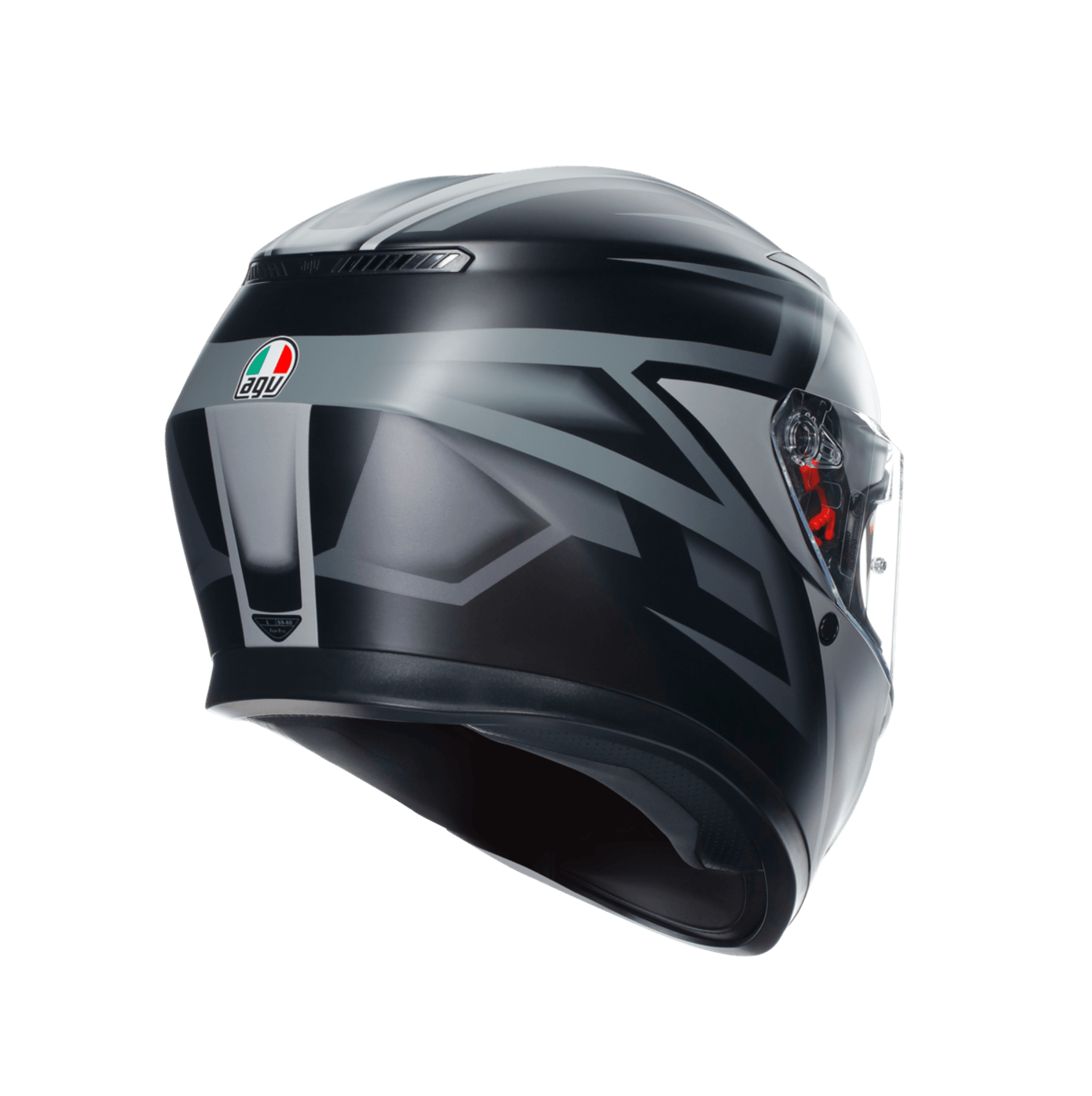 AGV KASK/K3 MPLK COMPOUND MATT BLACK GREY