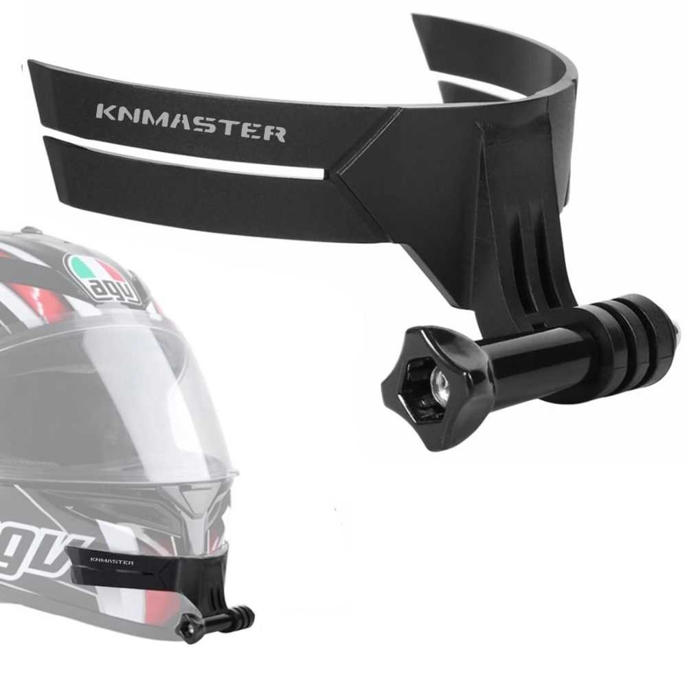 KNMASTER MOTOSİKLET KASK ÇENE YAPIŞTIRICILI TELEFON VE AKSİYON KAMERA TUTUCU K4925 HC-10