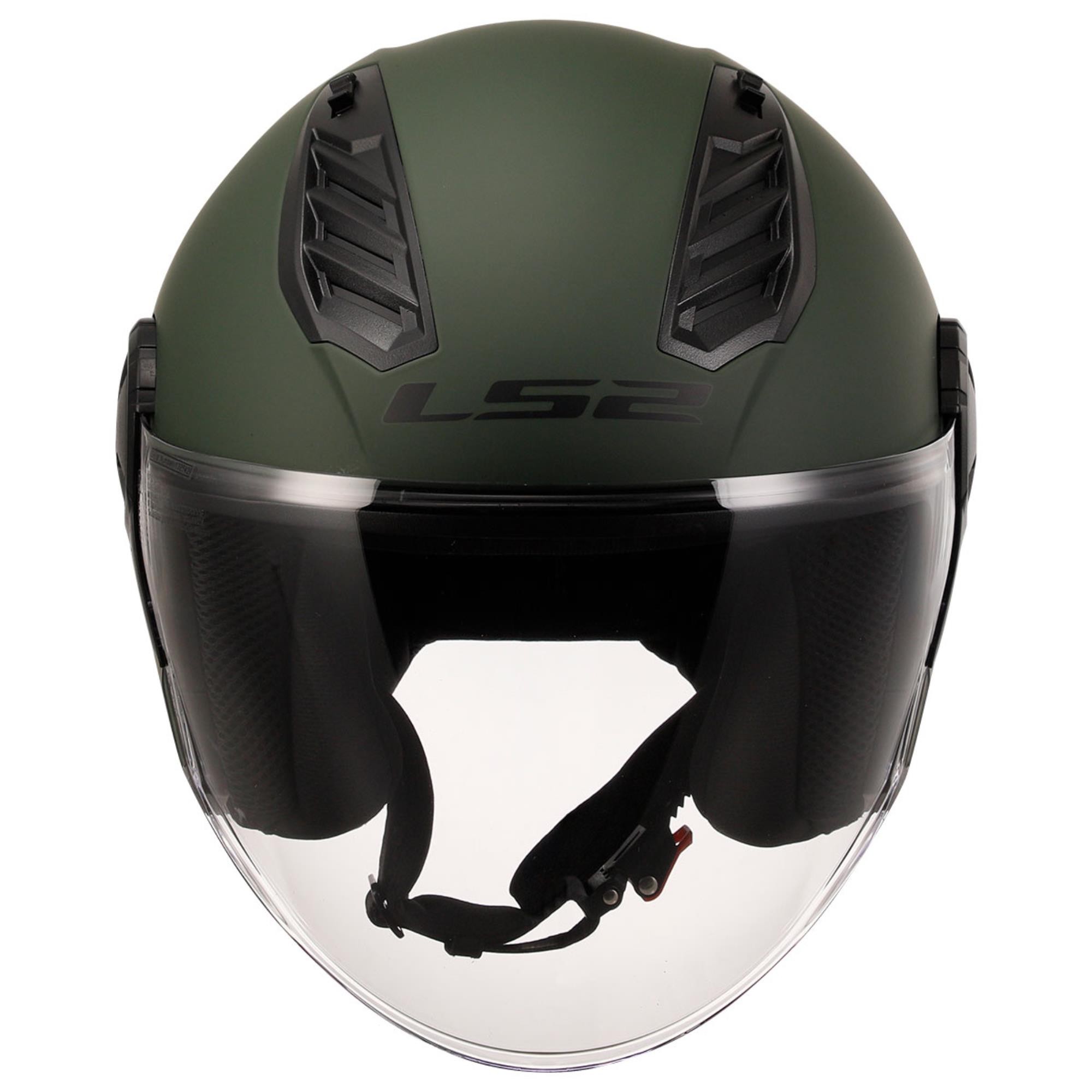 LS2 AIRFLOW 2 MAT YEŞİL YARIM KASK