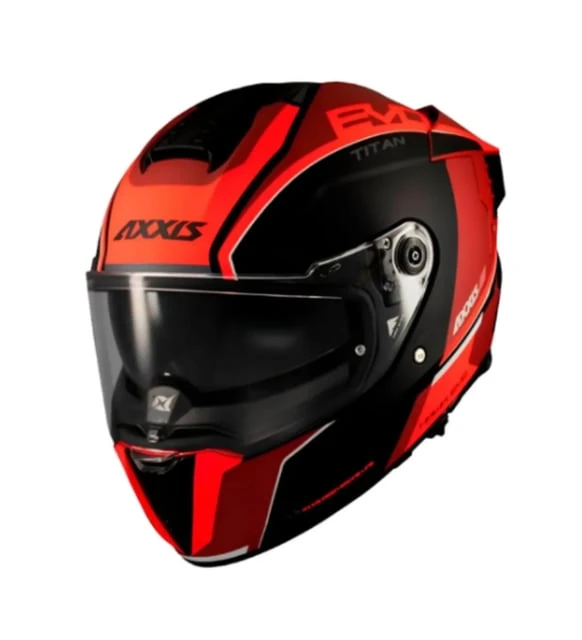 AXXIS HAWK SV EVO TITAN B5 BLACK RED