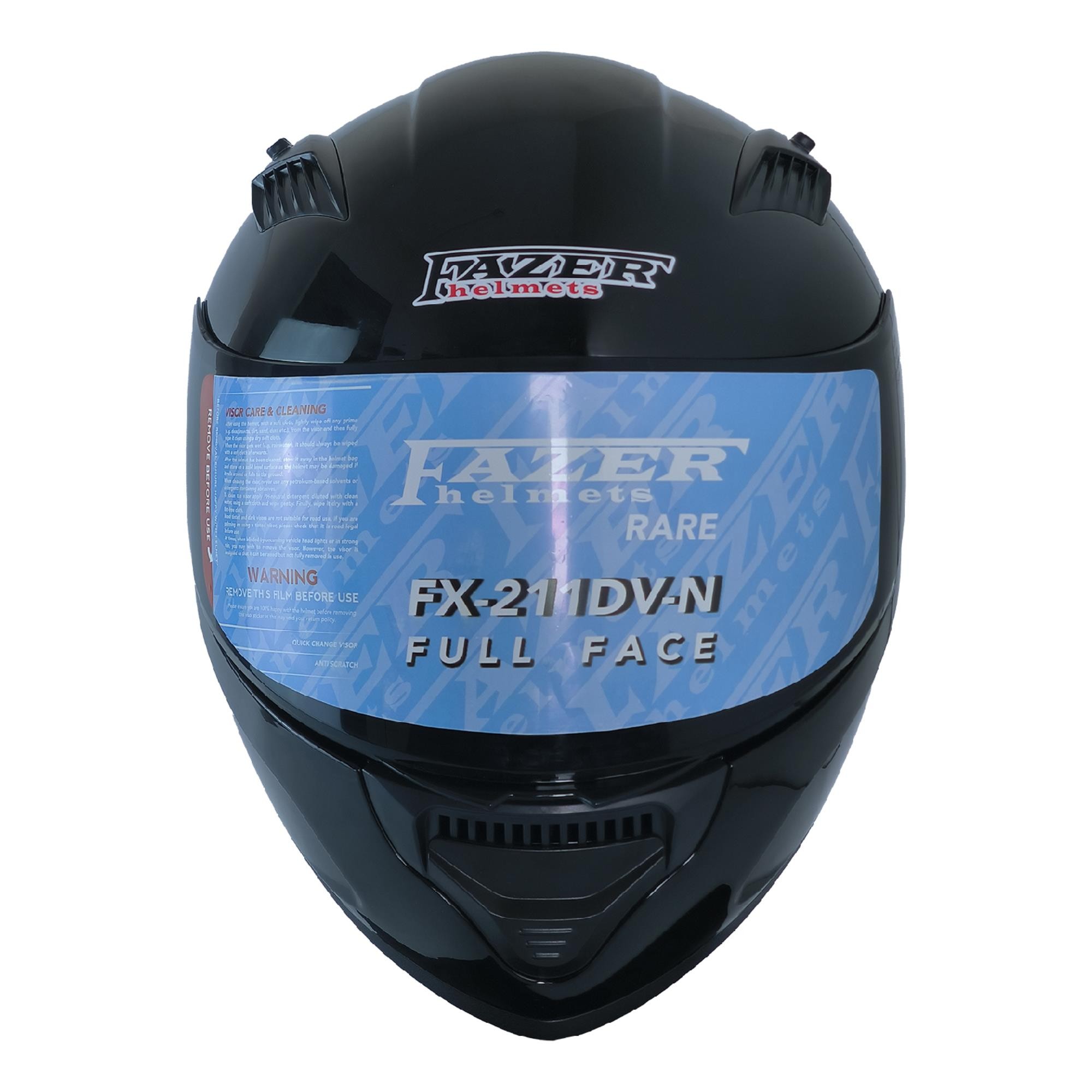 FAZER 211-DV FULL FACE KASK PARLAK SİYAH